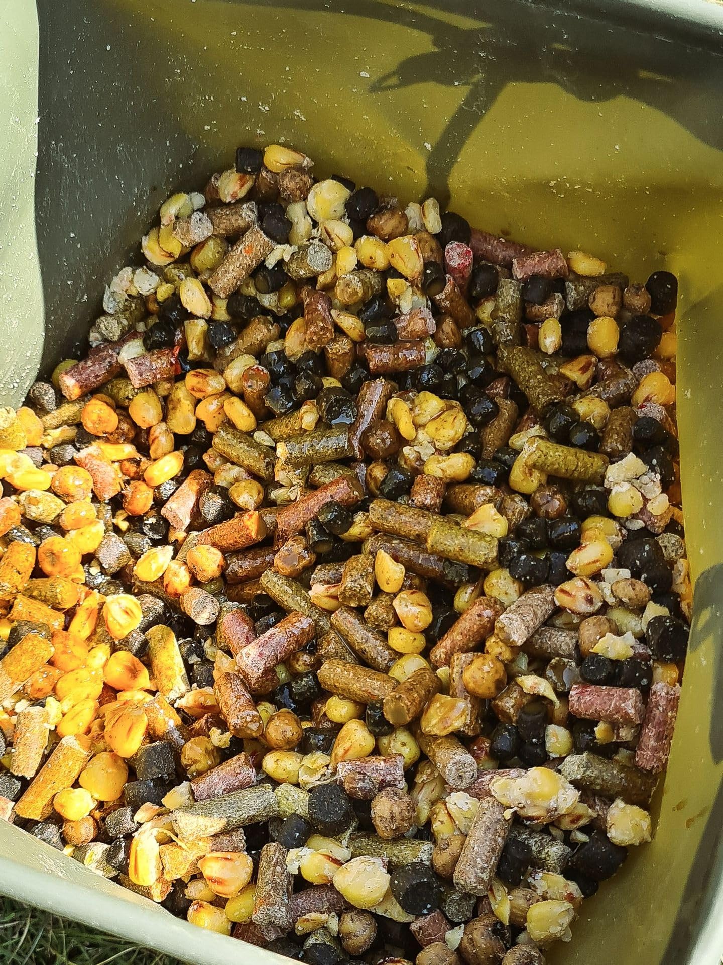 Tandem Baits Set di 8 Weekend Carp Fishing Box Fish Mix | Prepared Maize | Euro Boilies 18/22mm | Pellet Carp XL 8mm | Perfection Hookers 18mm | Mini Pop Up 12mm | Carpfishing Pesche Pesca Accessori