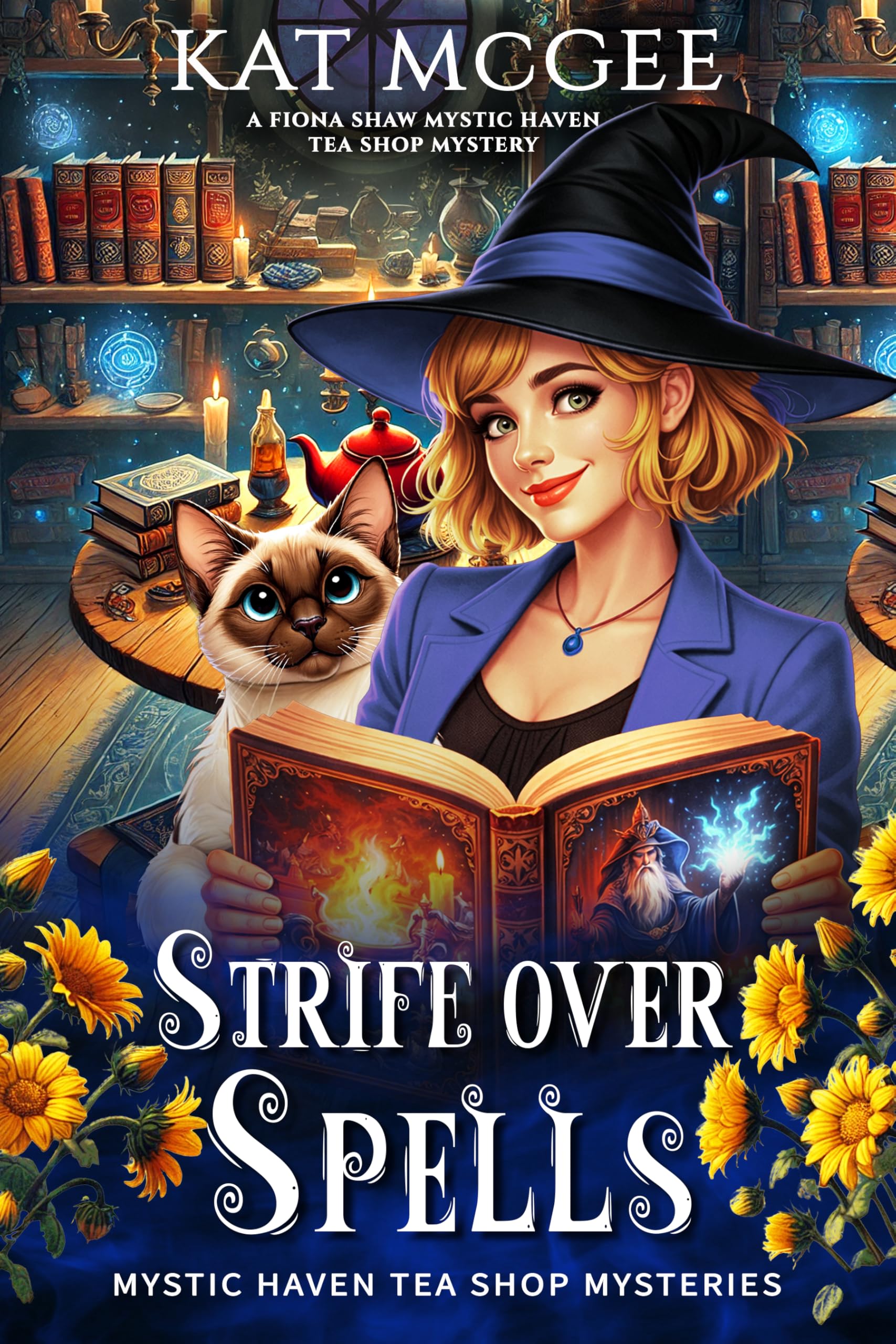 Strife over Spells: Mystic Haven Tea Shop Mysteries