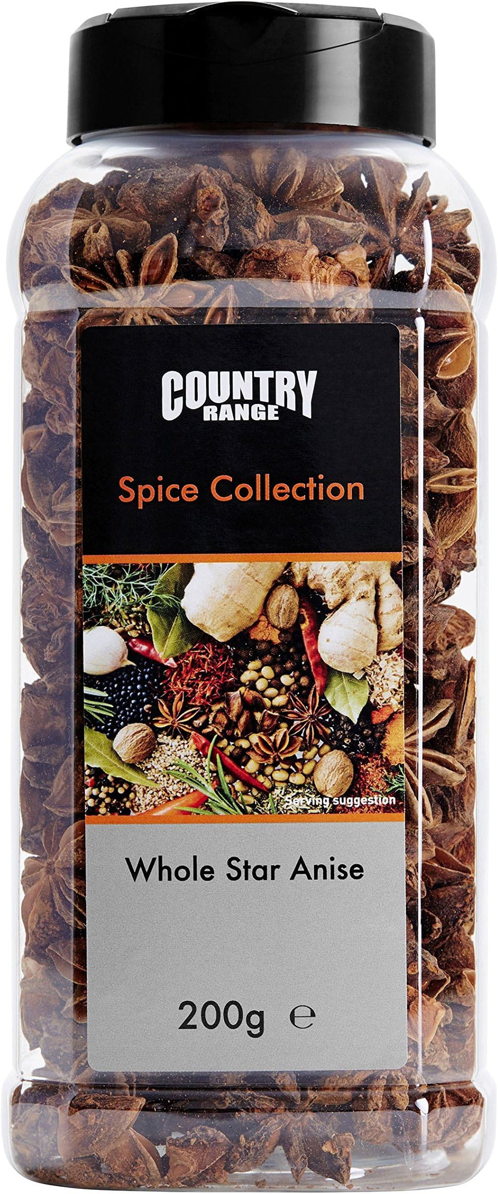 Country Range Whole Star Anise - 1x200g