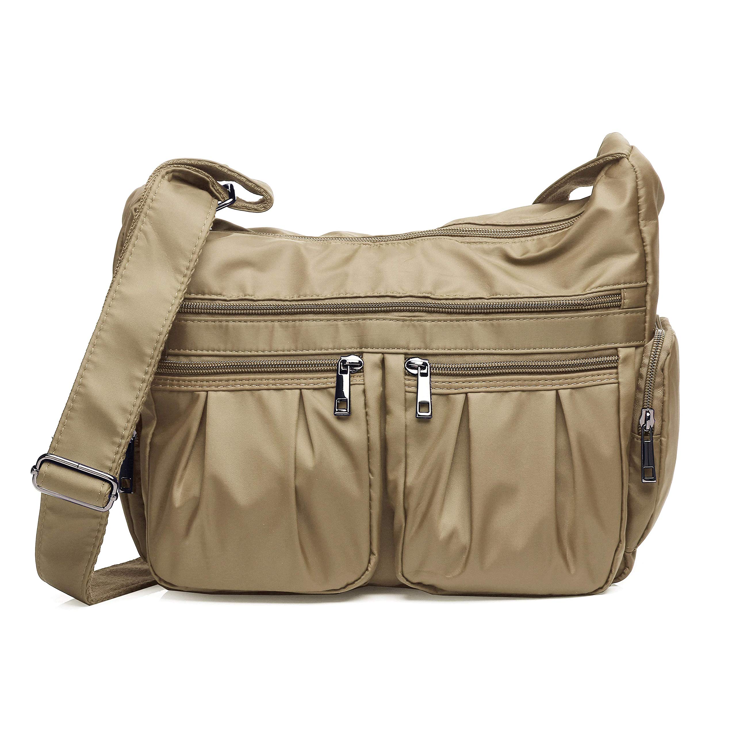 VOLGANIK ROCK 1396 Borsetta Donna In Pelle PU – 26x23x10 Cm, Tracolla Regolabile, Multi Tasca, Versatile, Elegante