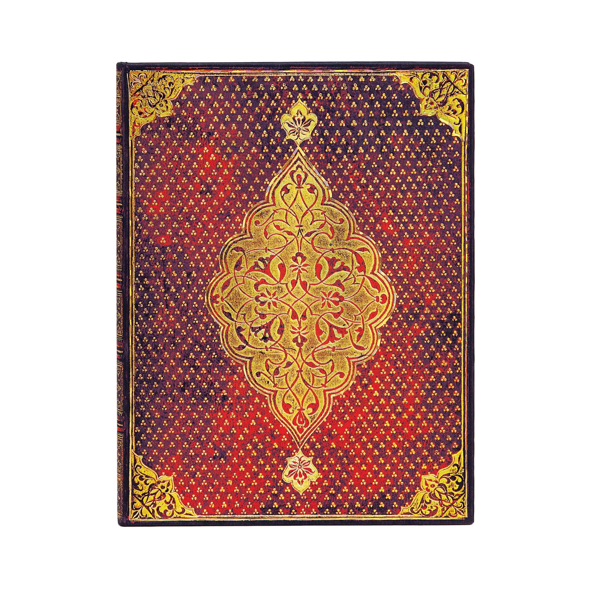 Paperblanks Hardcover Journal Golden Trefoil | Lined | Ultra (180 × 230 mm)