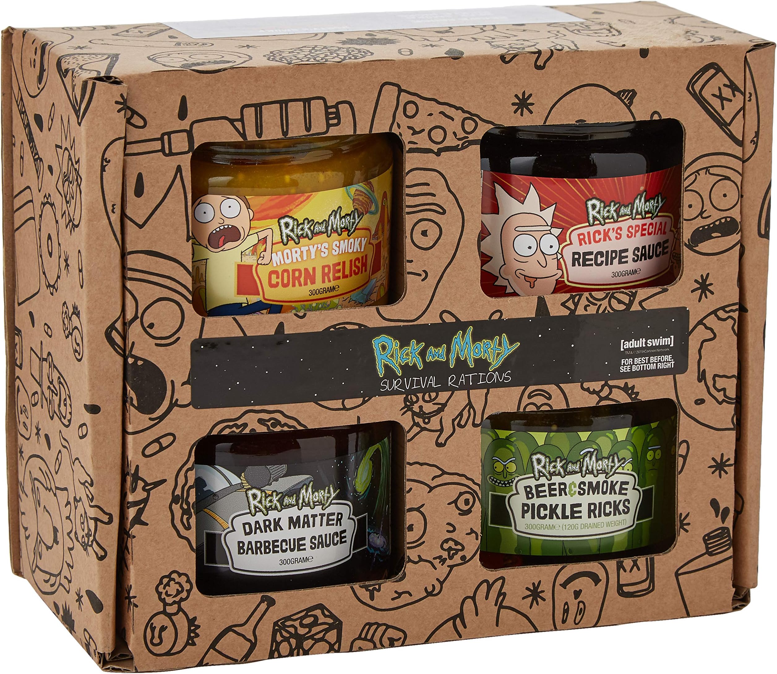 Rick and Morty Survival Rations Gift Box