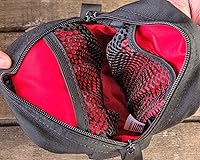 Vista 5 de Grizzly's WiLDERNESS - Funda protectora súper acolchada, se adapta a pistolas de tamaño mediano y completo. Bolsillos interiores de malla. Protege