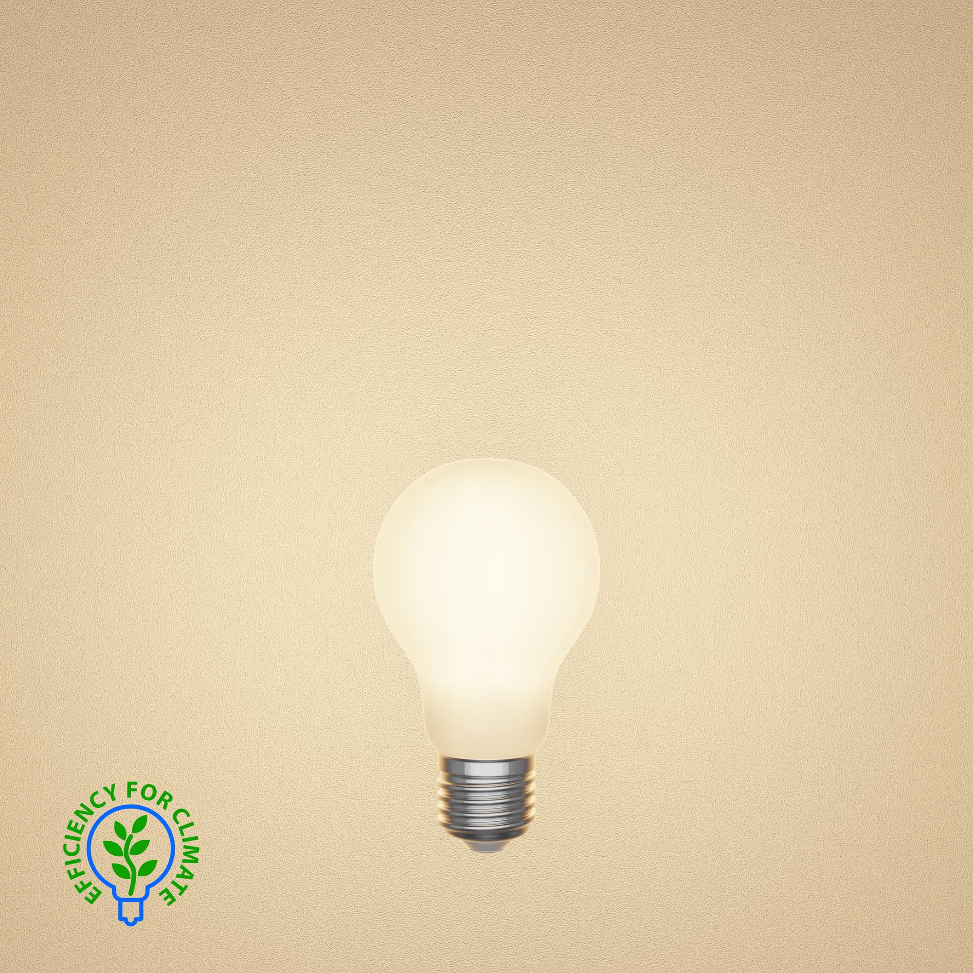 ledscom.de 10x lampadine LED E27, A60, classe di efficienza energetica A, bianco caldo (2700 K), 4 W, 935lm, smerigliate
