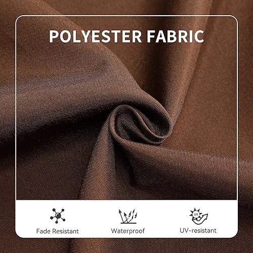 Miniatura 4 de YITAHOME Columpio de porche de 3 asientos para patio al aire libre, silla columpio resistente con toldo ajustable cojín extraíble, adecuada para