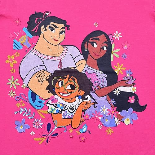 Miniatura 3 de Disney Encanto - Camiseta para niñas pequeñas, niños pequeños y grandes - RosaDorado