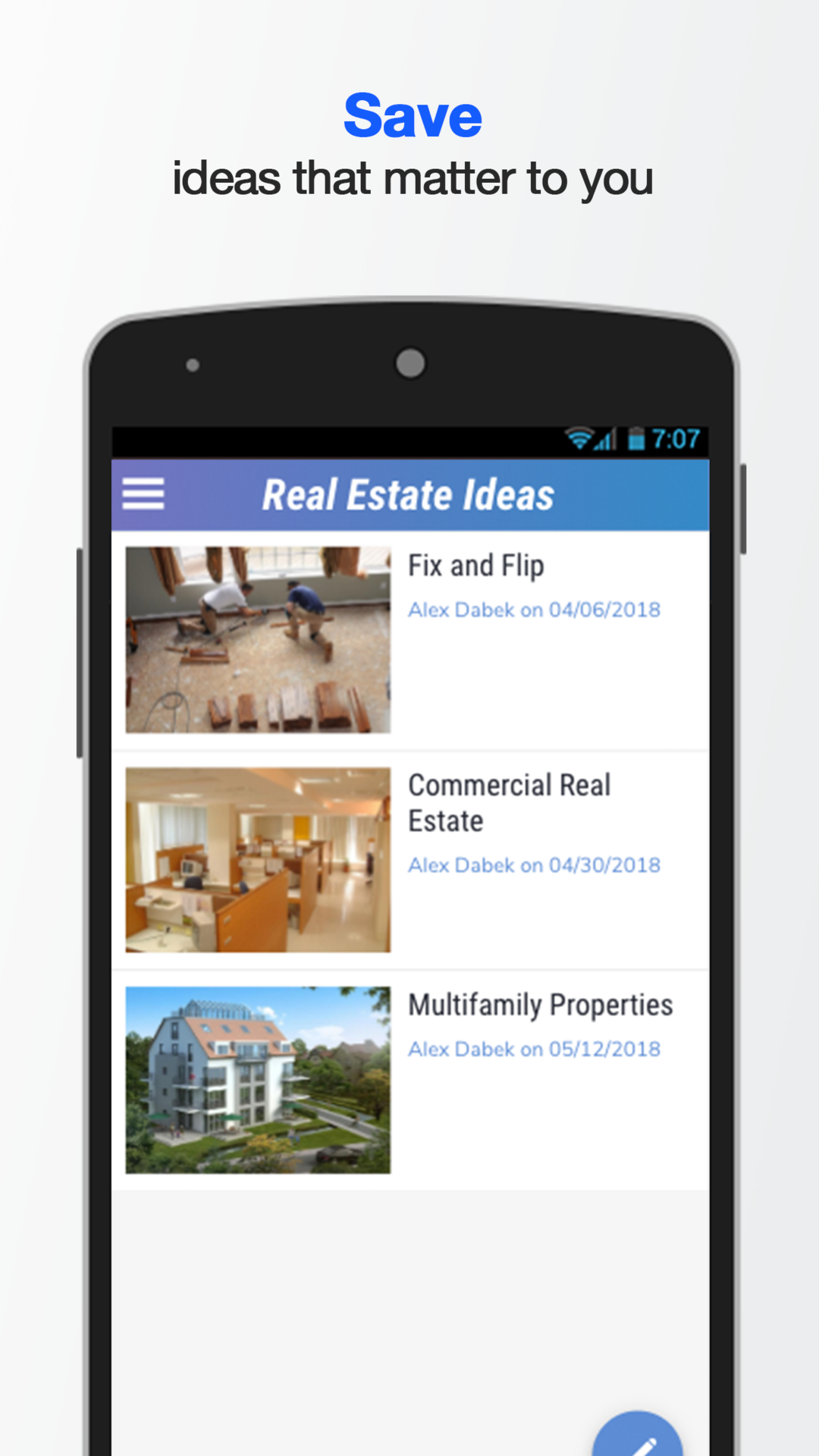 Real Estate Ideas for for Android