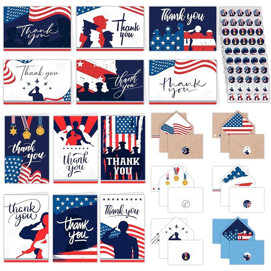 amazon-com-decorably-120-pack-6x4in-memorial-day-cards-with-envelopes-and-stickers-12-patriotic-designs-thank-you-for-your-service-cards-for-veterans-blank-inside-office-products for Memorial Day Cards Free Printable Amazon.com : Decorably 120 Pack 6x4in Memorial Day Cards with Envelopes and Stickers, 12 Patriotic Designs Thank You for Your Service Cards for Veterans, Blank Inside : Office Products for Memorial Day Cards Free Printable