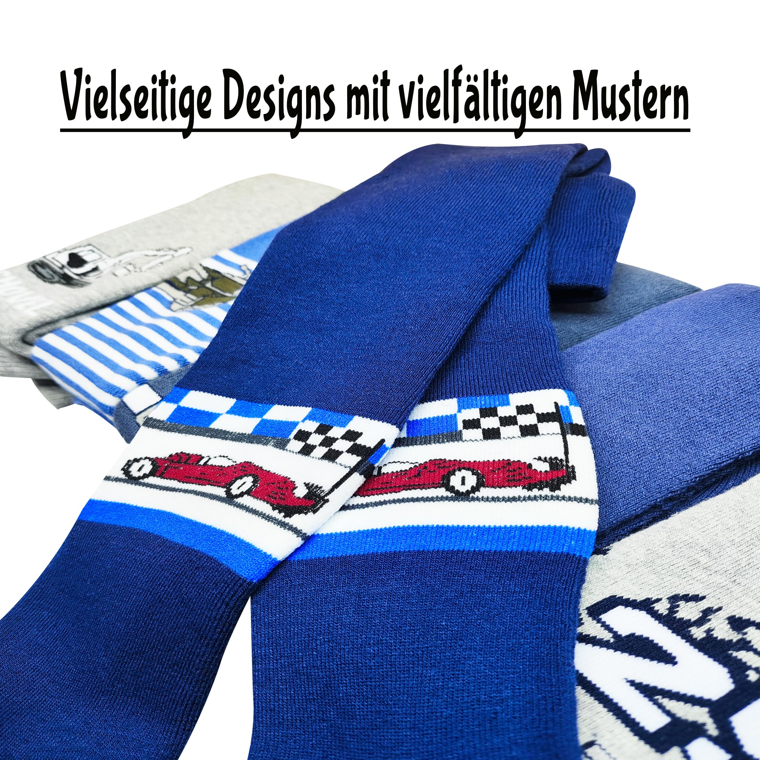 MRCC 3/6er Pack Jungen Thermostrumpfhose Warm Kinder Strickstrumpfhose Baby Strumpfhose feingestrickt baumwolle 12999