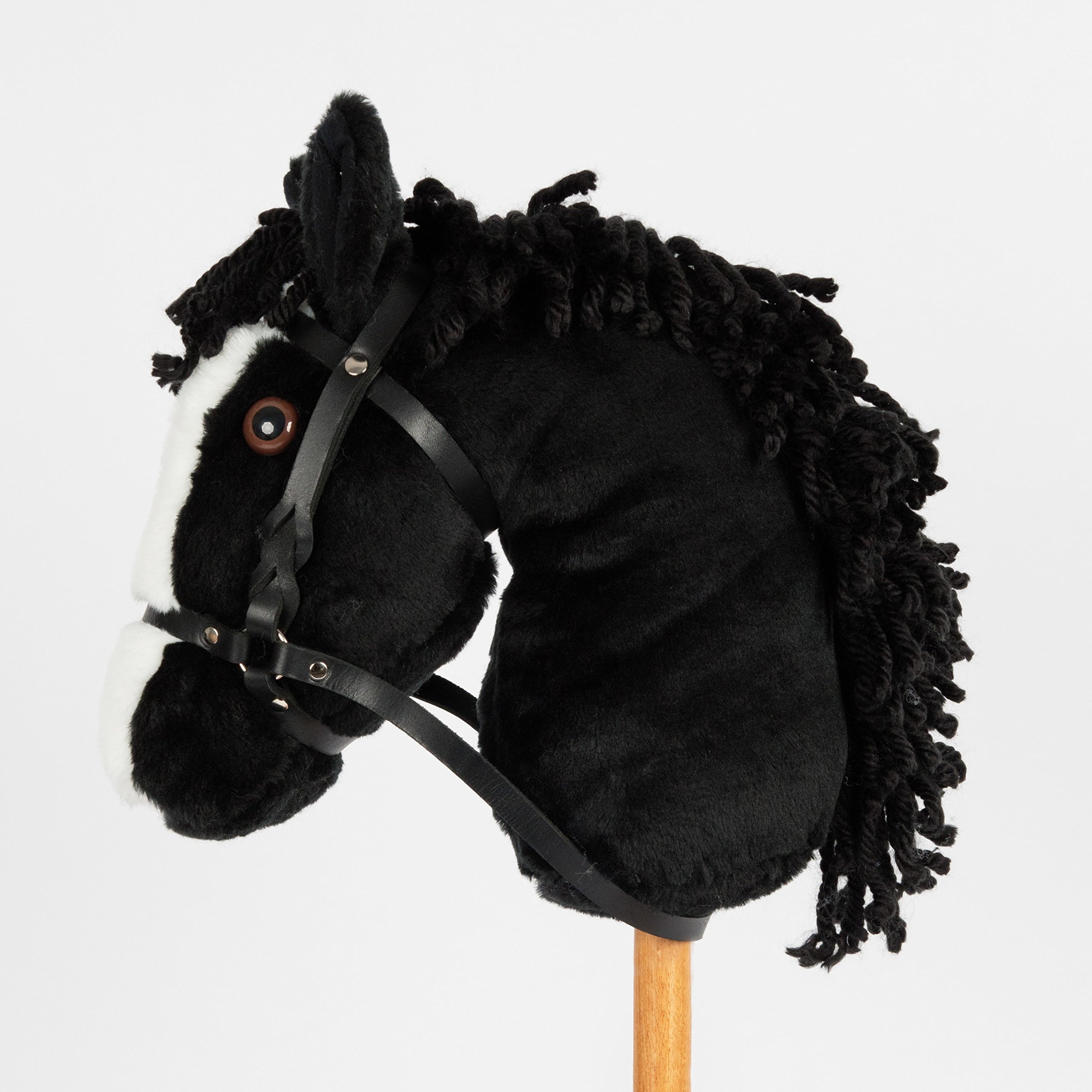 Buy Montana Toy Company's Snowy ain Ponies Black Stick Pony Stick