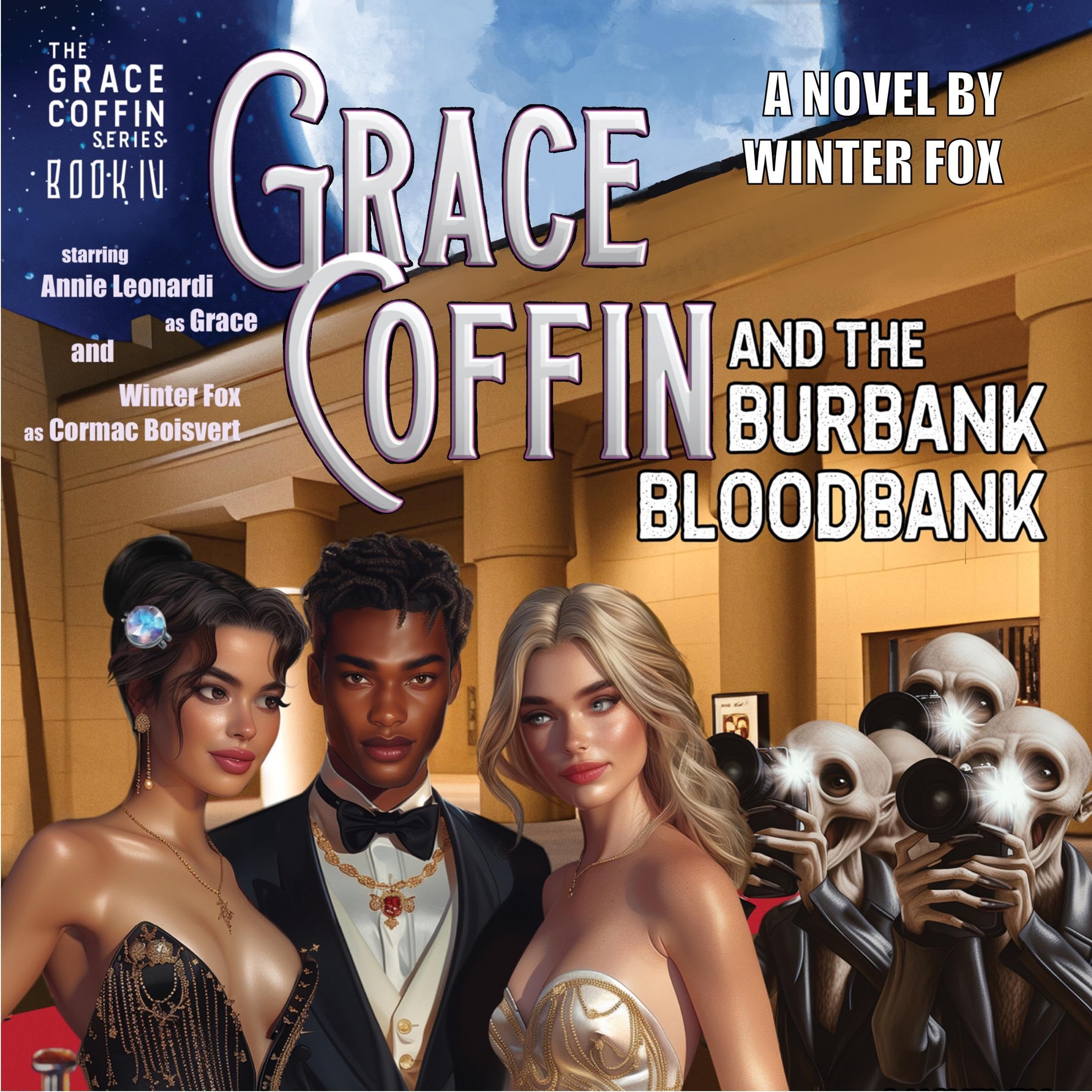 Cover art for Grace Coffin and the Burbank Bloodbank