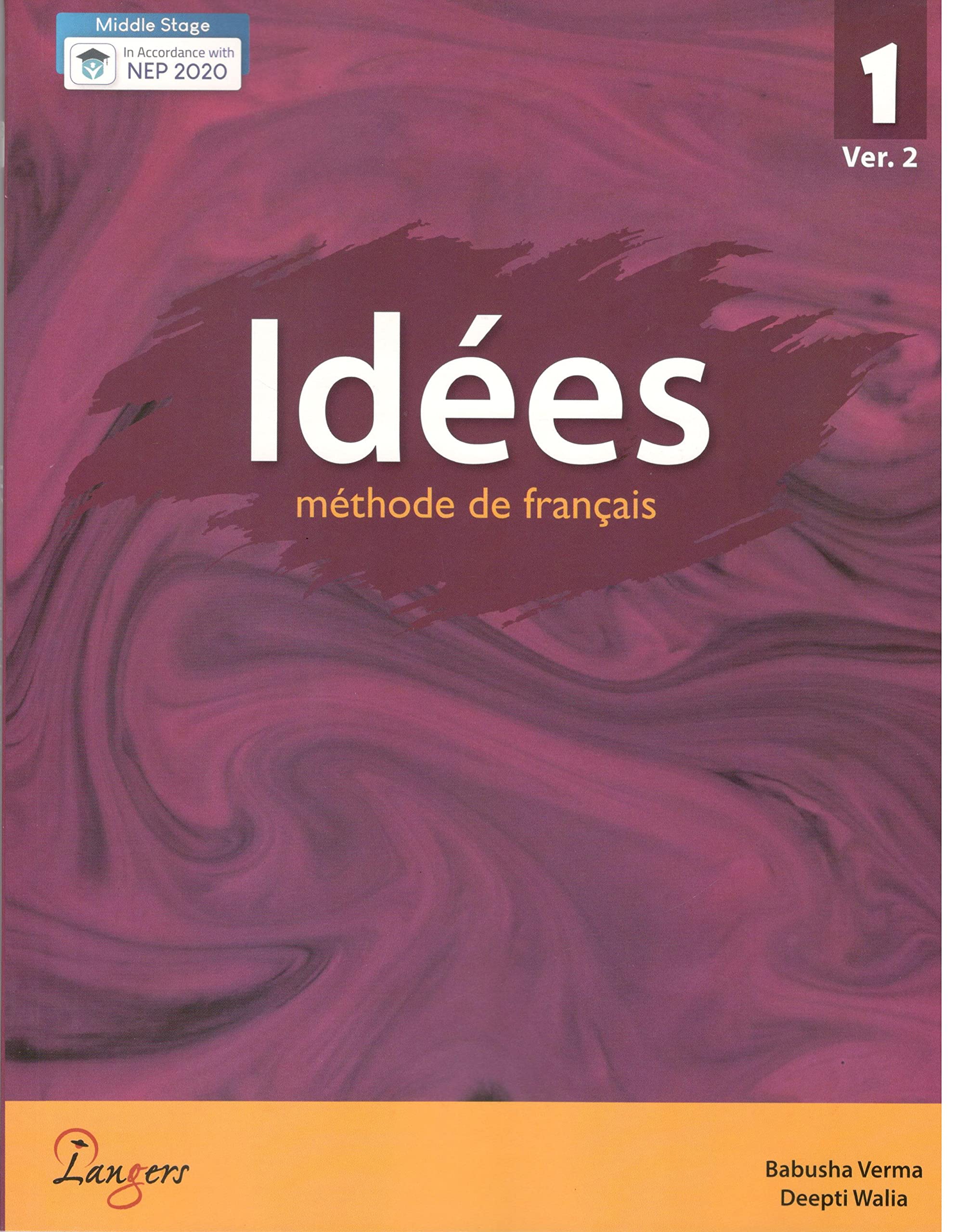 Langers Idees Methode De Francais Textbook+Workbook For Level 1
