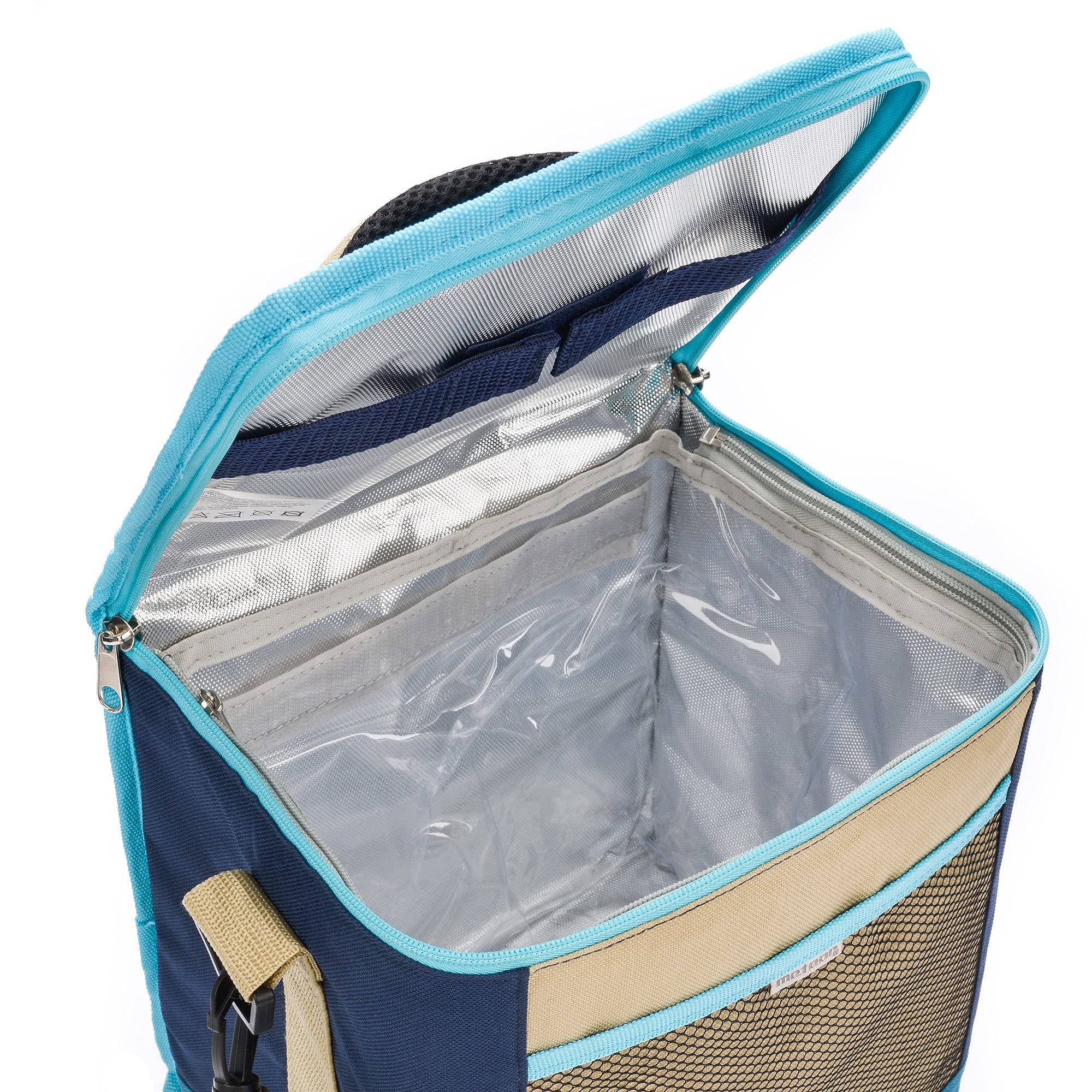 Borsa Pranzo Termica Con Teschio - Lunch Box Isolata Da 28x16x17 Cm In Tessuto Oxford, Per Lavoro E Picnic, Capiente E Portatile