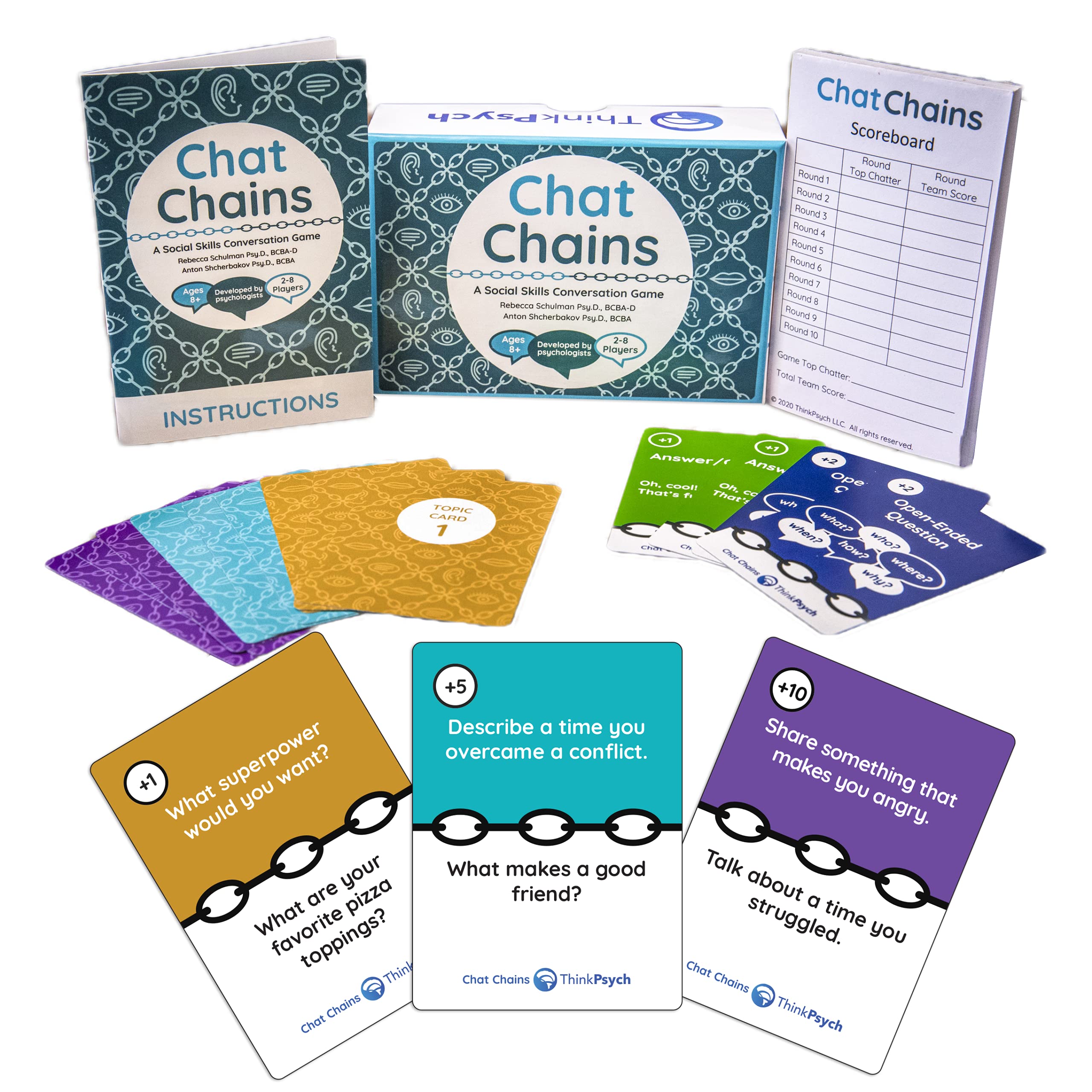 Buy Chat Chains Social Emotional Learning & Social Skills Games for