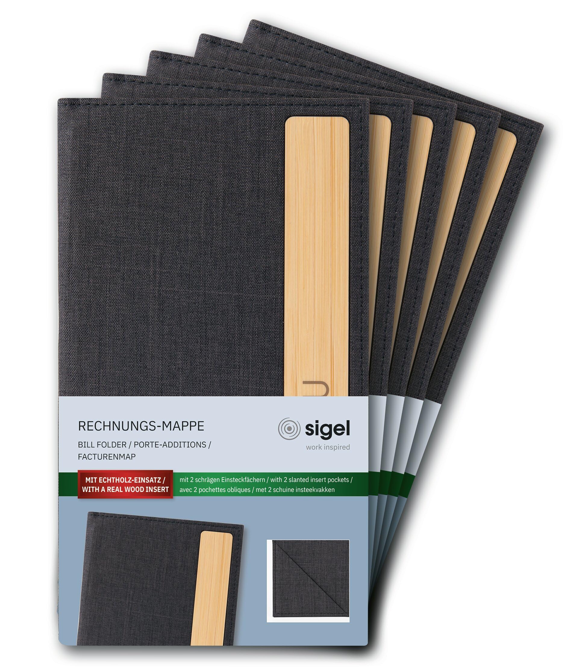 SIGEL Portaconto 13 x 23 cm - 5 pezzi