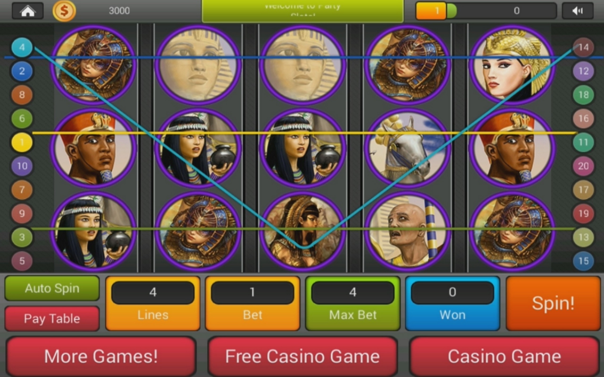 Pharao Slots Brand Craze - König von Real Vegas Casino Slot-Turniere ...