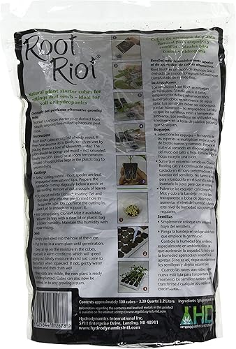 Miniatura 2 de Cubos iniciadores de plantas antidisturbios de raíz