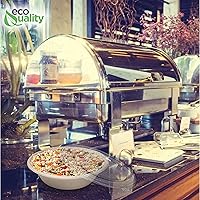 Vista 8 de [Paquete de 50] Cuencos redondos de papel compostables desechables de 32 onzas con tapas, resistentes, bagazo natural ecológico sin blanquear