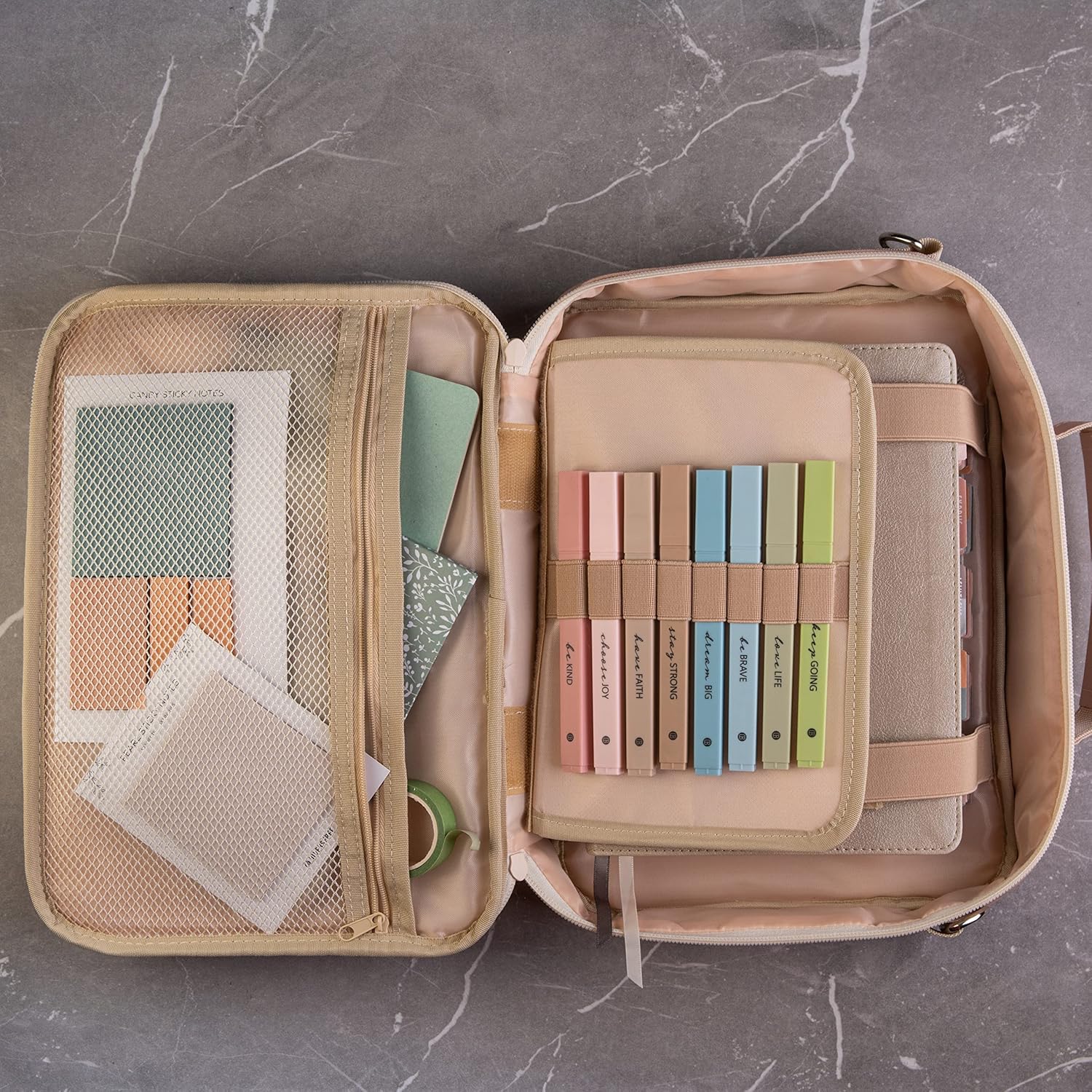 DiverseBee Large Bible Cover with Handles and Shoulder Strap, Bible Carrying Case for Women, Bible Tote Bag, Church Book Cover, Christian Gift (Geometric) - Image 4