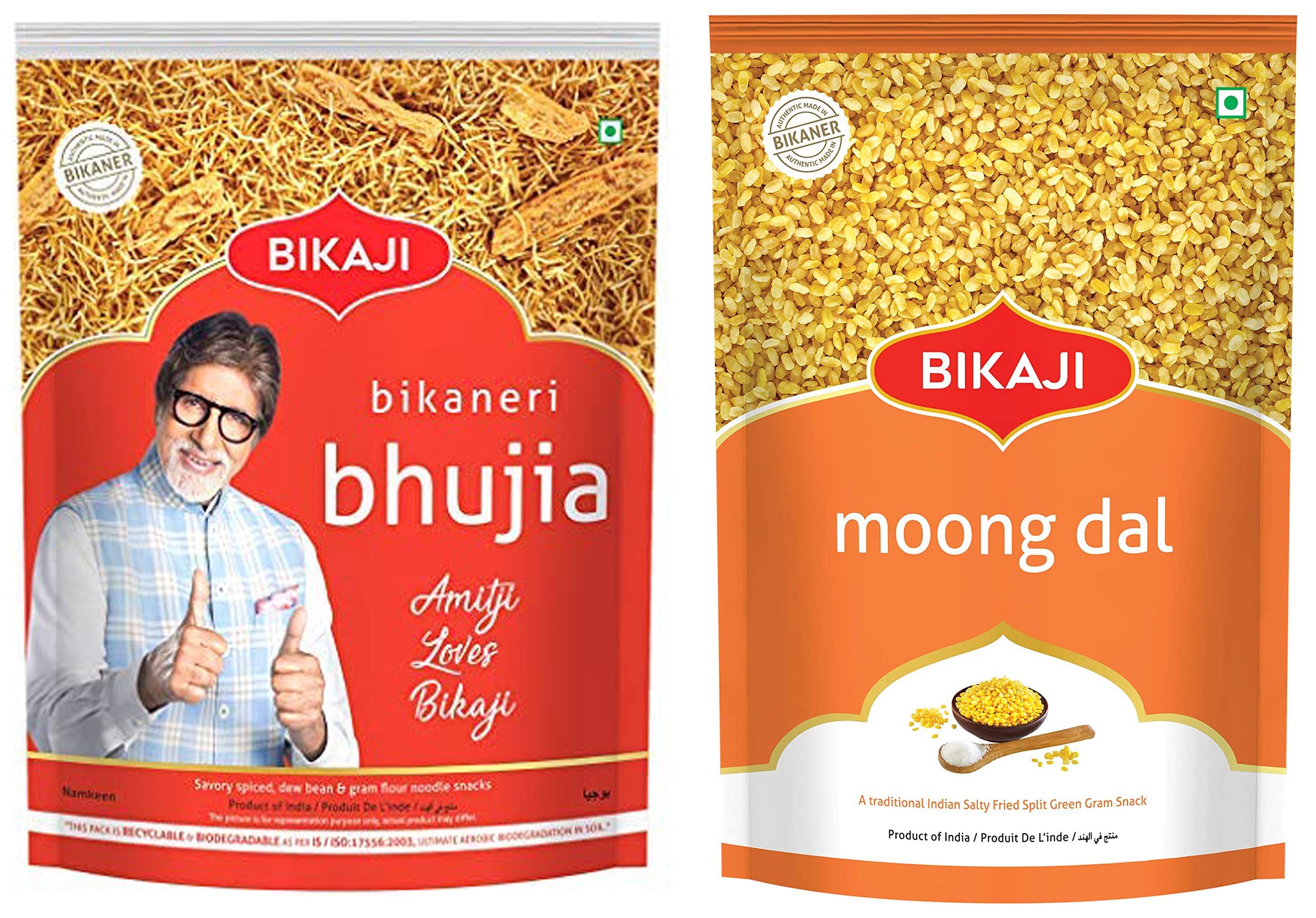 Bikaji Bhujia No.1, 1 Kg & Moong Dal 1 kg (B09VGGCYWW) Amazon Price History, Amazon Price Tracker