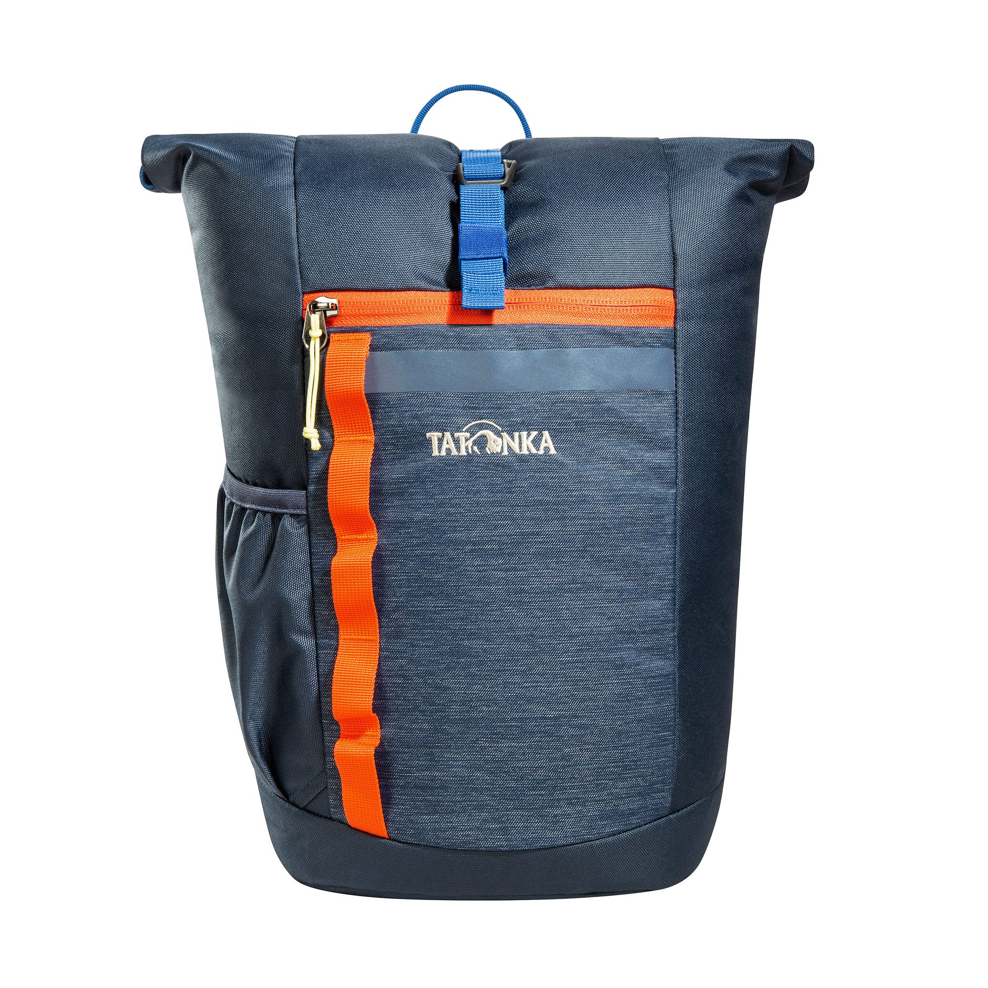 Tatonka Kinderrucksack Rolltop Pack JR 14L - Rucksack für Mädchen und Jungen im Grundschulalter - Inklusive Sitzkissen und Reflektoren für gute Sichtbarkeit