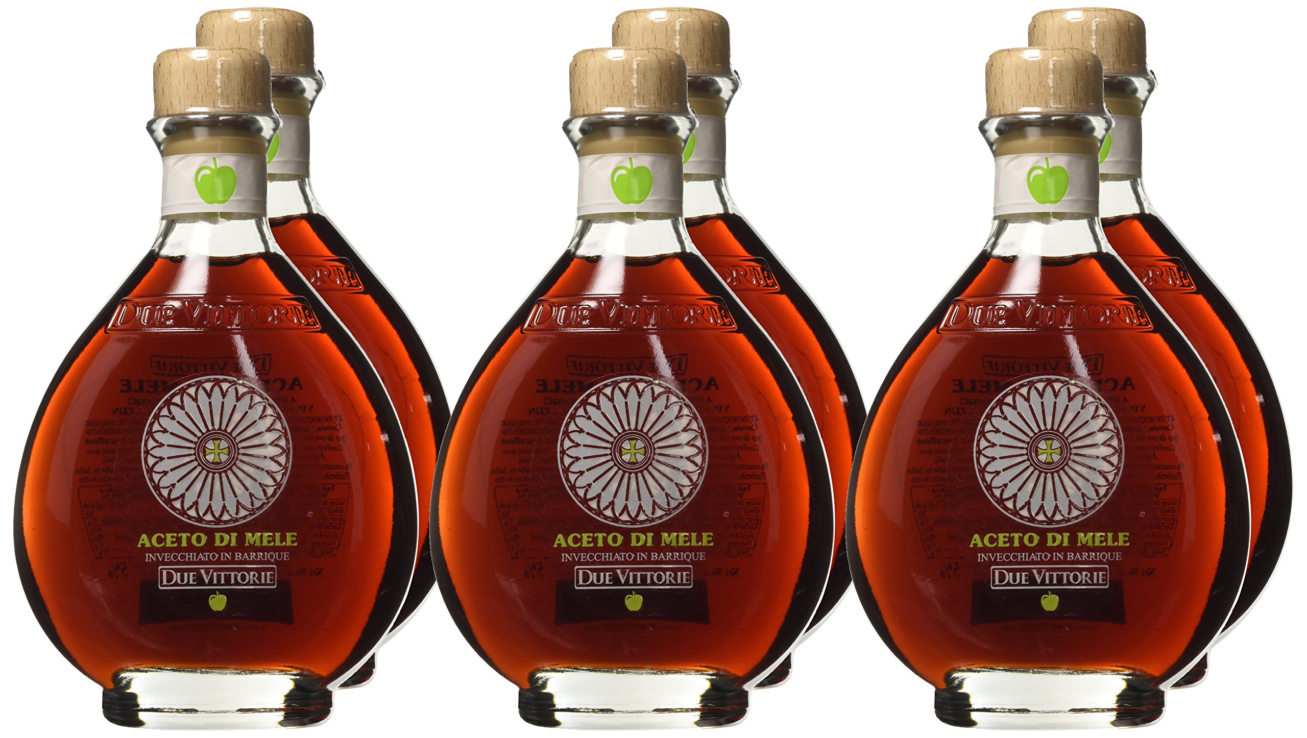 Due Vittorie Aceto di Mele - confezione da 6 bottiglie x 250 ml