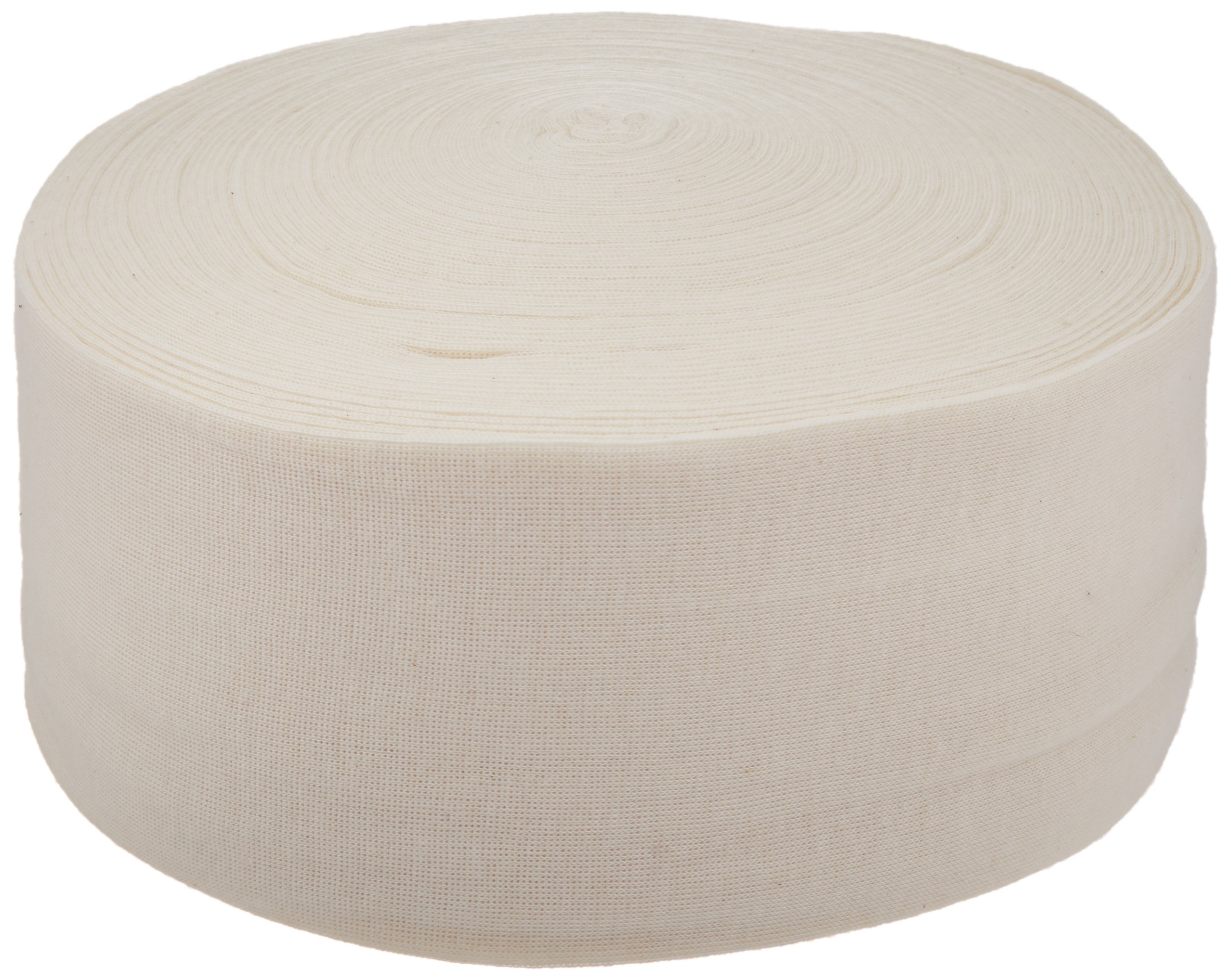 Rolyan 75976 Cotton/Polyester Stockinette, 4' Width, 25 Yard Roll, Seamless