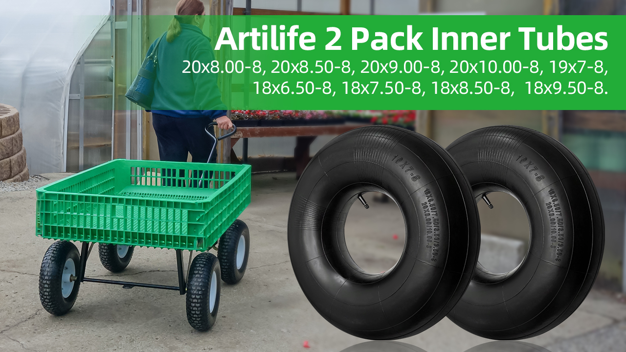 Heavy Duty 20x8.00/10.00-8 Inner Tubes, 20x8-8, 20x10.00 20x8