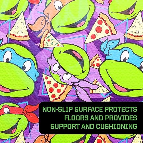 Miniatura 4 de Teenage Mutant Ninja Turtles - Tapete de espuma para niños, rompecabezas entrelazado, antideslizante y no tóxico, tapete de juego para ejercicio,
