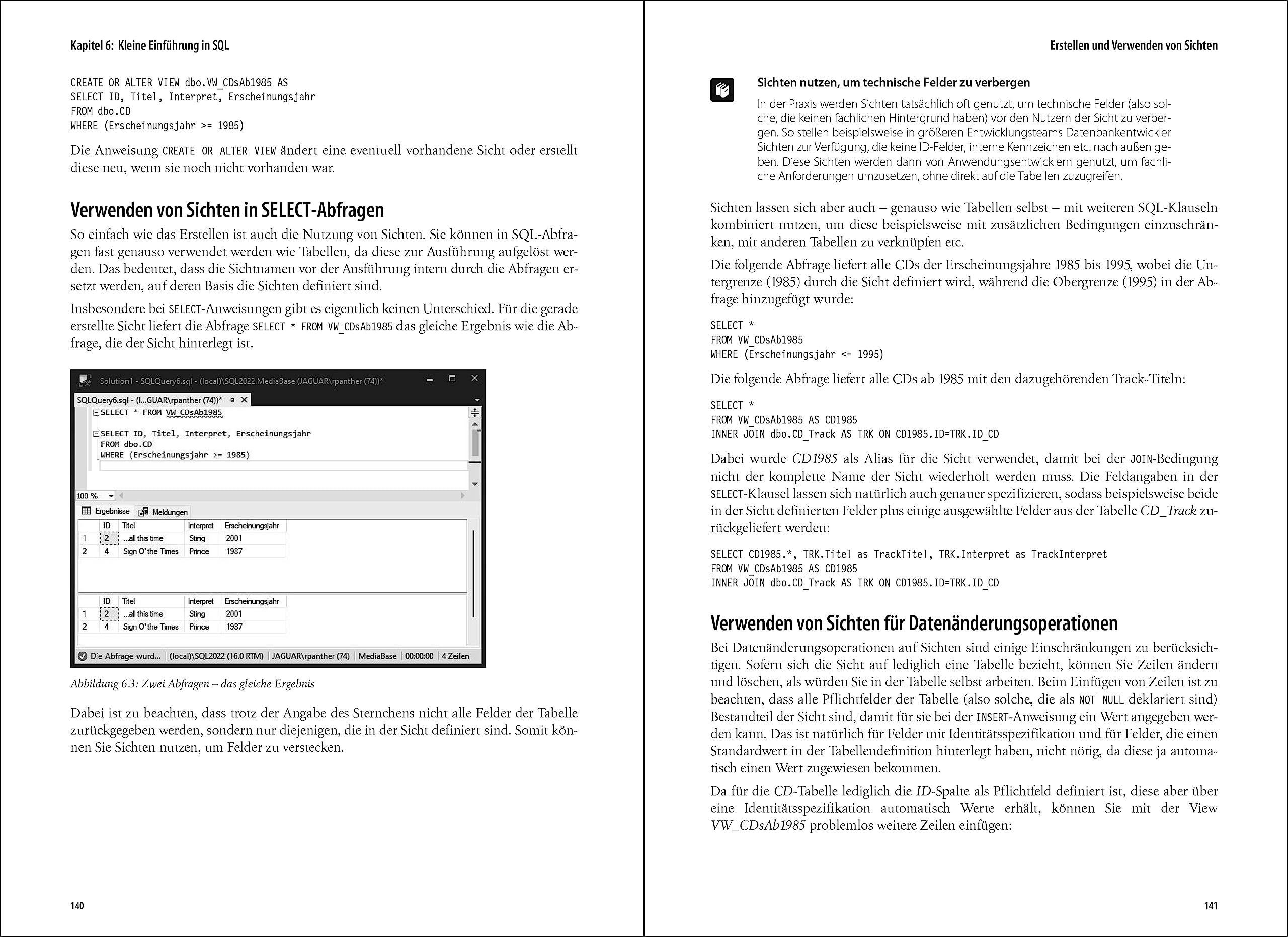 Datenbankentwicklung lernen mit SQL Server 2022: Der praxisorientierte Grundkurs – auch für SQL Server Express