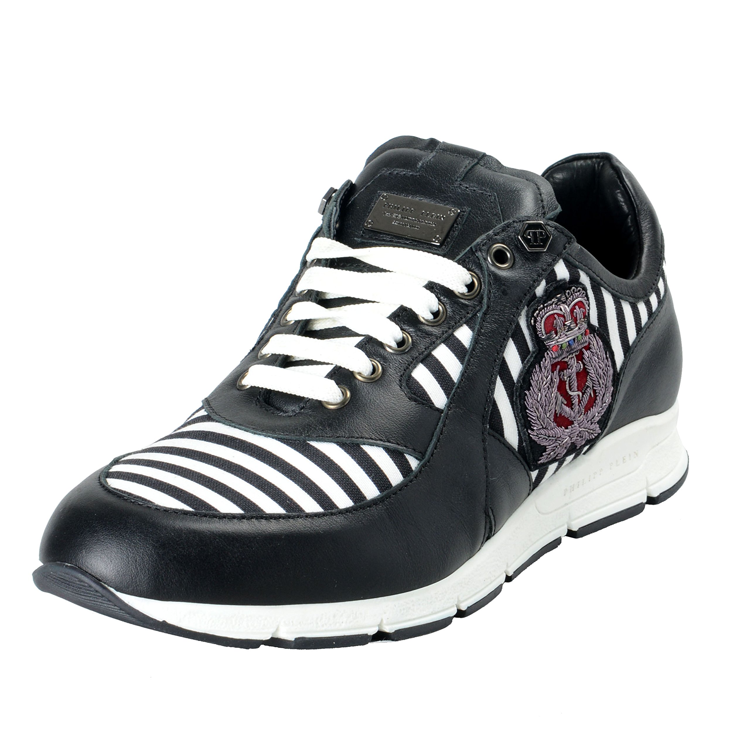 Men's Multi-Color Leather Fashion Sneakers Shoes US 9 IT 42