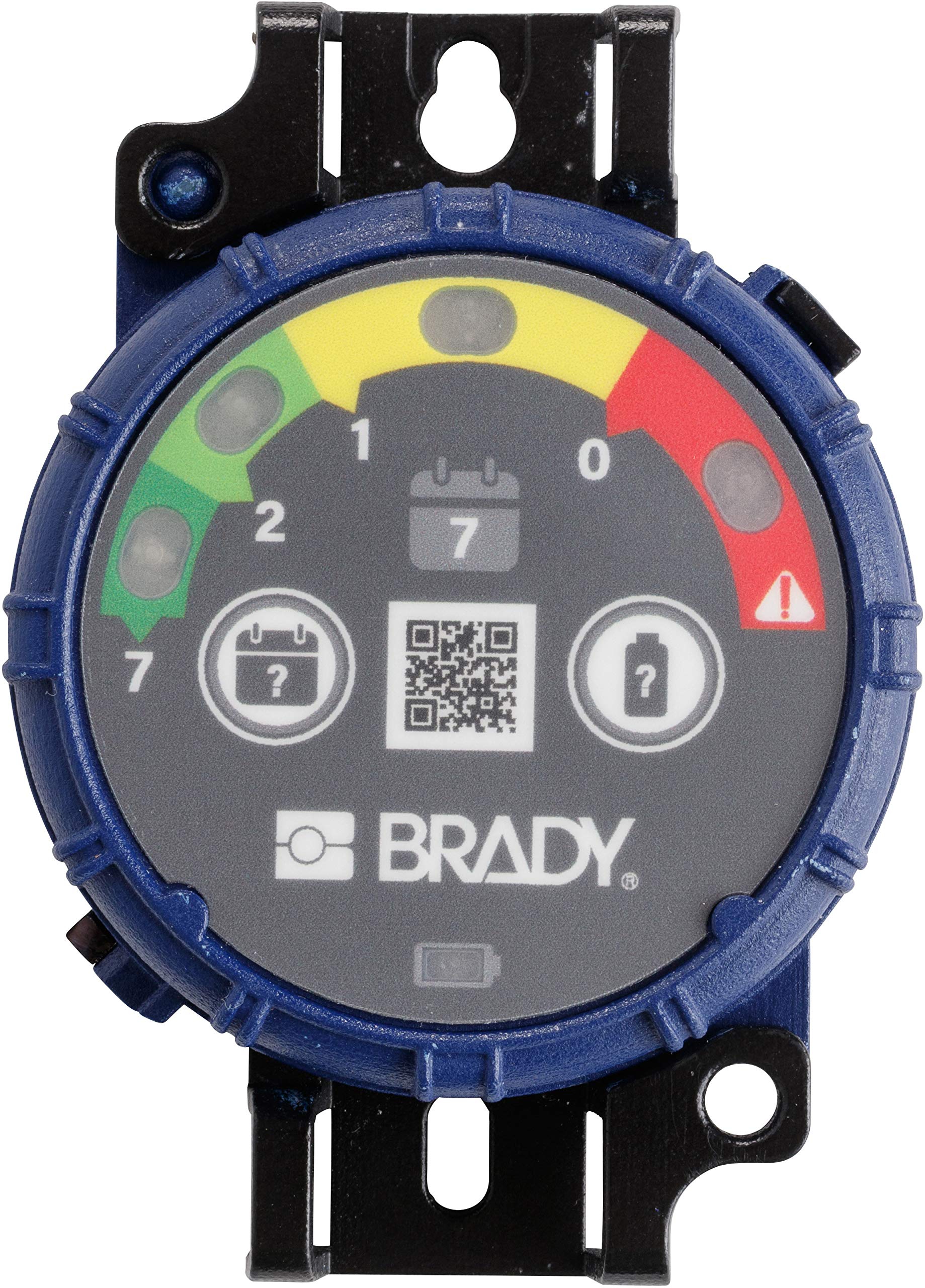 Minuteur d'inspection pour la sécurité industrielle Brady à LED 7 jours lot de 10 unités