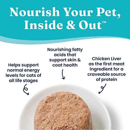 Image of Solid Gold Tropical Blendz Wet Cat Food - Chicken Liver Pate in Coconut Oil - Canned Cat Food, 16 Pack