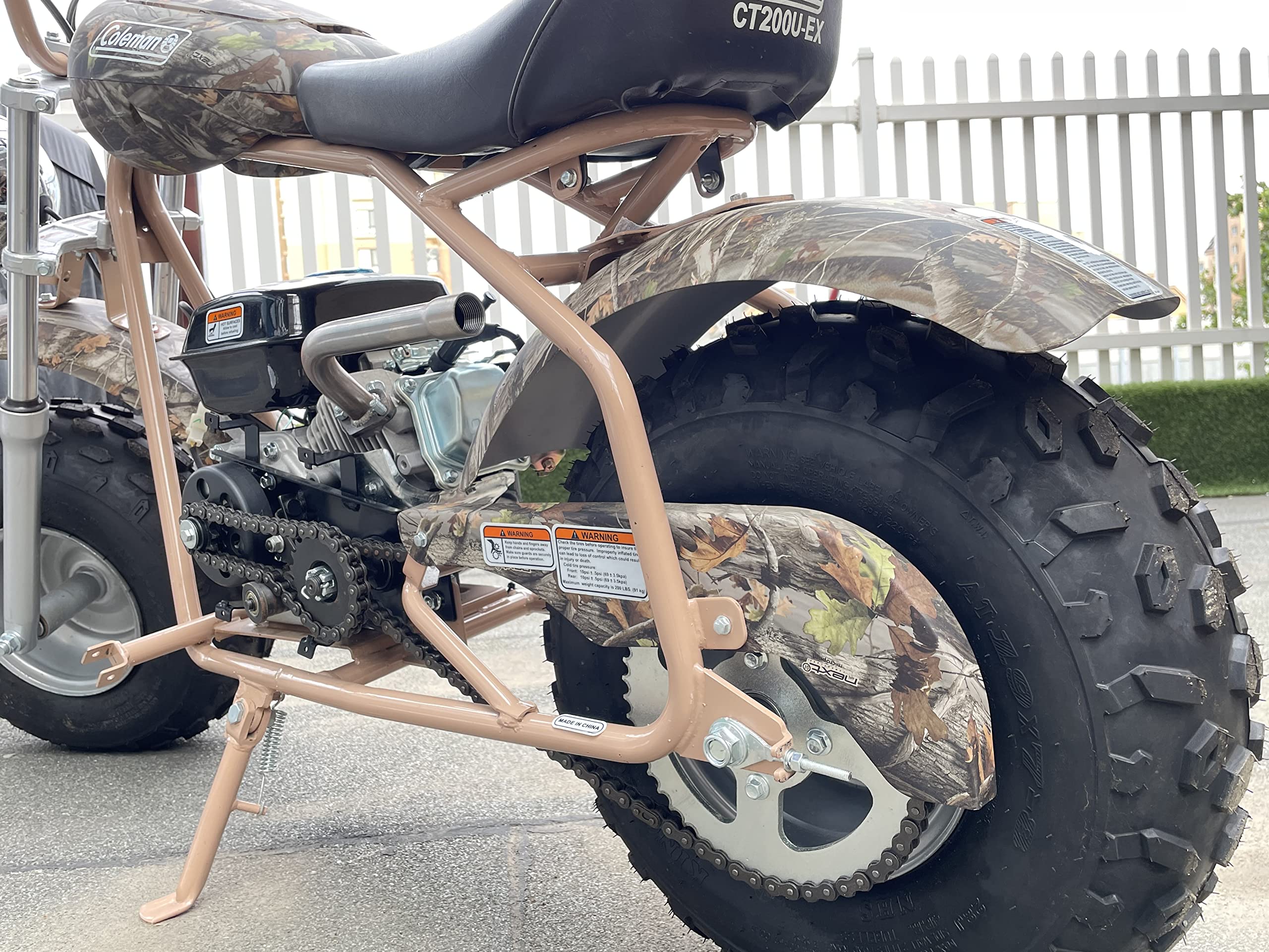 coleman 196cc mini bike weight limit Powersports B200C Gas Powered Camo Minibike for Kids and – Nezuko Kamado Fiesta Bowl Riddell Helmet Configuration:52V 20Ah