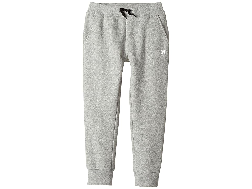 

Hurley Kids Core Fleece Pants (Little Kids) (Dark Grey Heather) Boy's Casual Pants, Gray