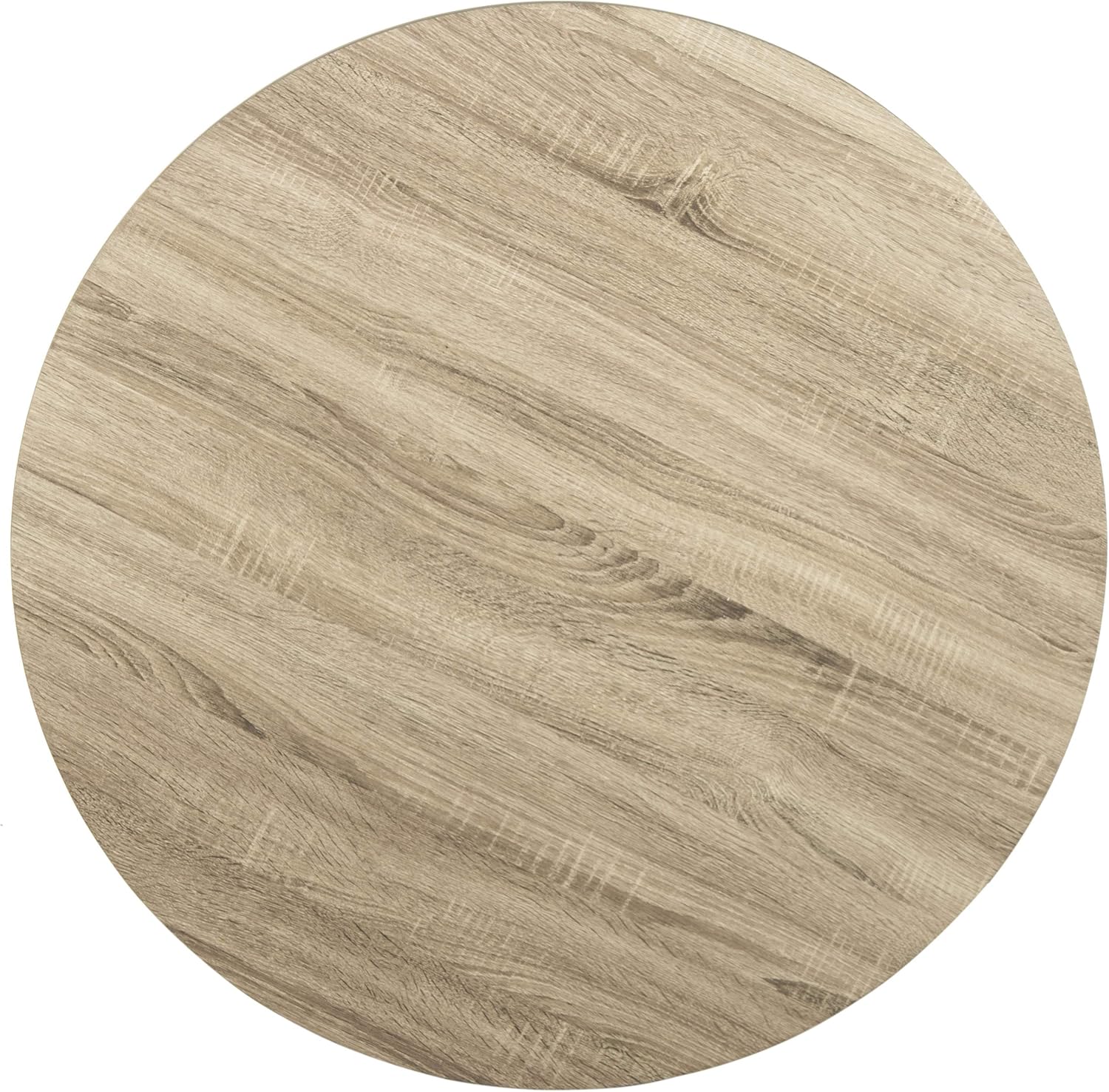 Safavieh Home Collection Mansel Mid-Century Light Oak Hairpin Leg Round Coffee Table