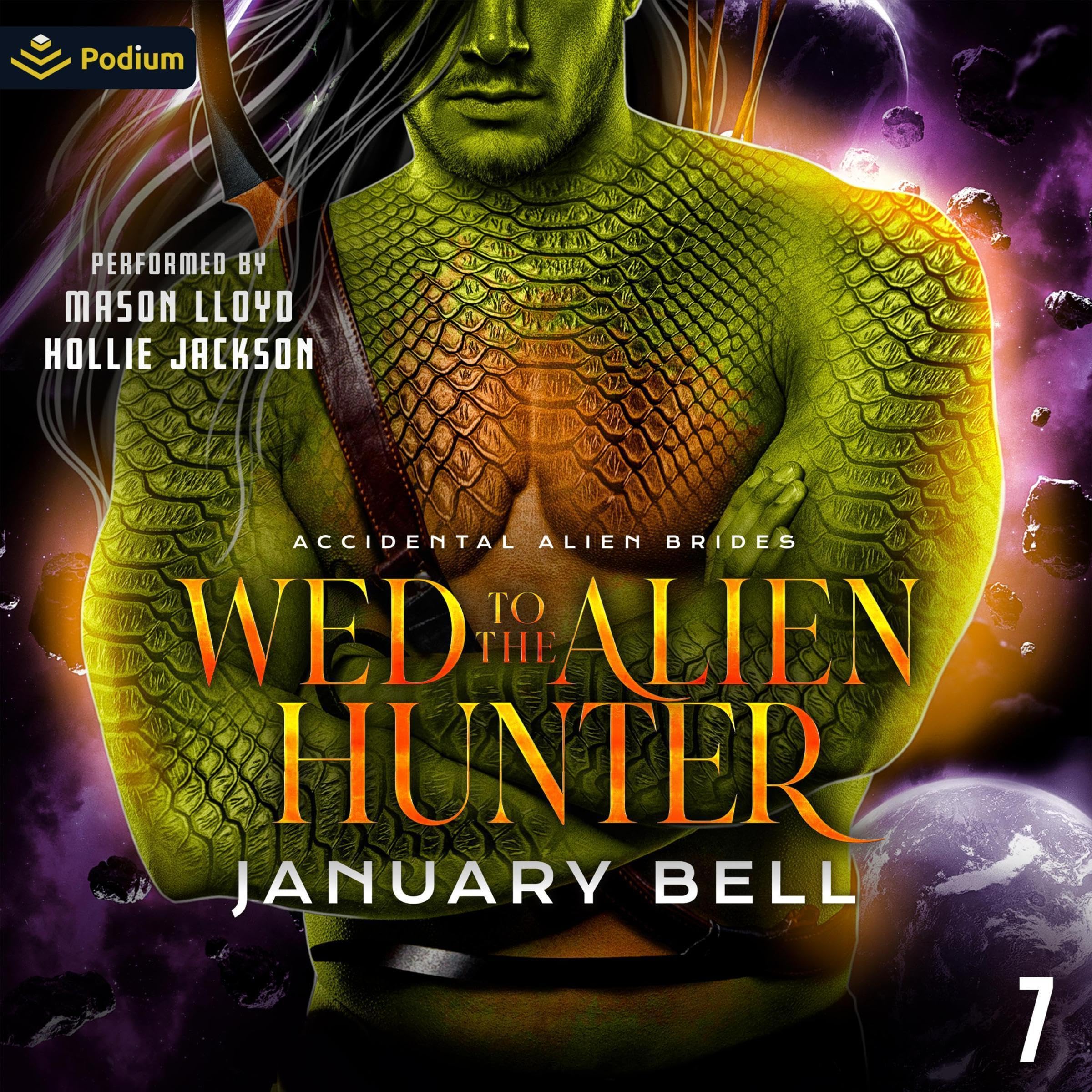 Cover art for Wed to the Alien Hunter