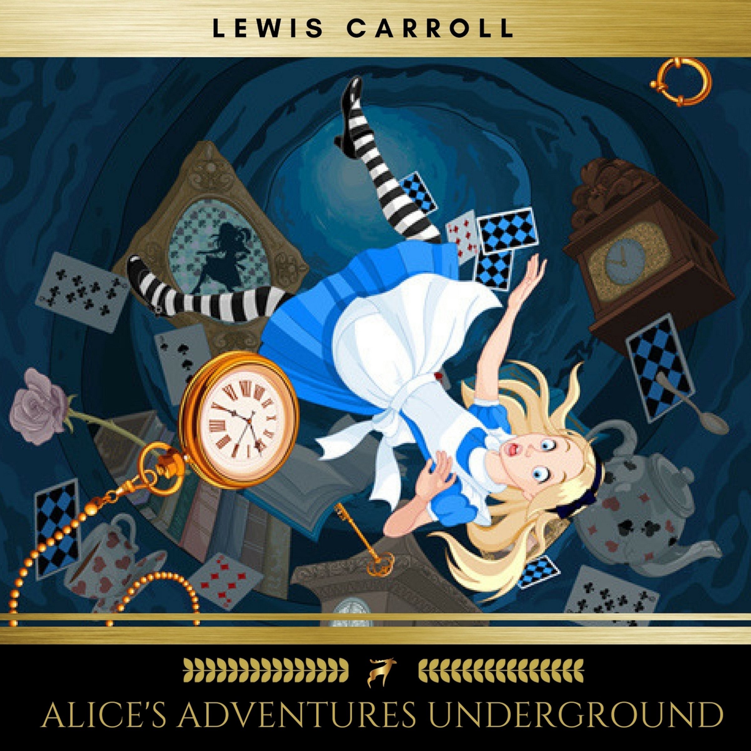 Cover art for Alice's Adventures Underground