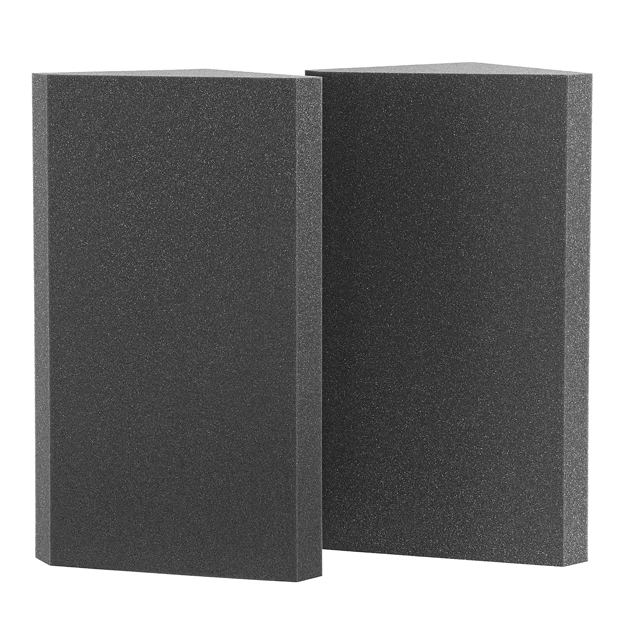 ACOUSPANEL Trampa de Graves Studio Pro Bass Trap 2 Uds 59x37x26cm Gris Antracita Sin Comprimir