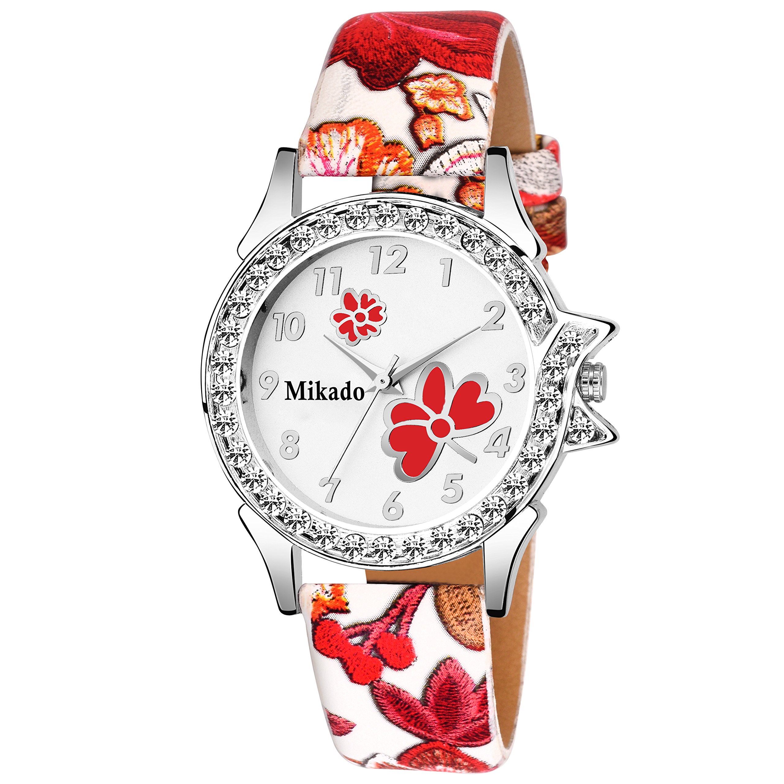 Mikado Analogue Womens & Girls Watch (Multicolored Dial Multicolored Strap) (B07DCTZK5T) Amazon Price History, Amazon Price Tracker