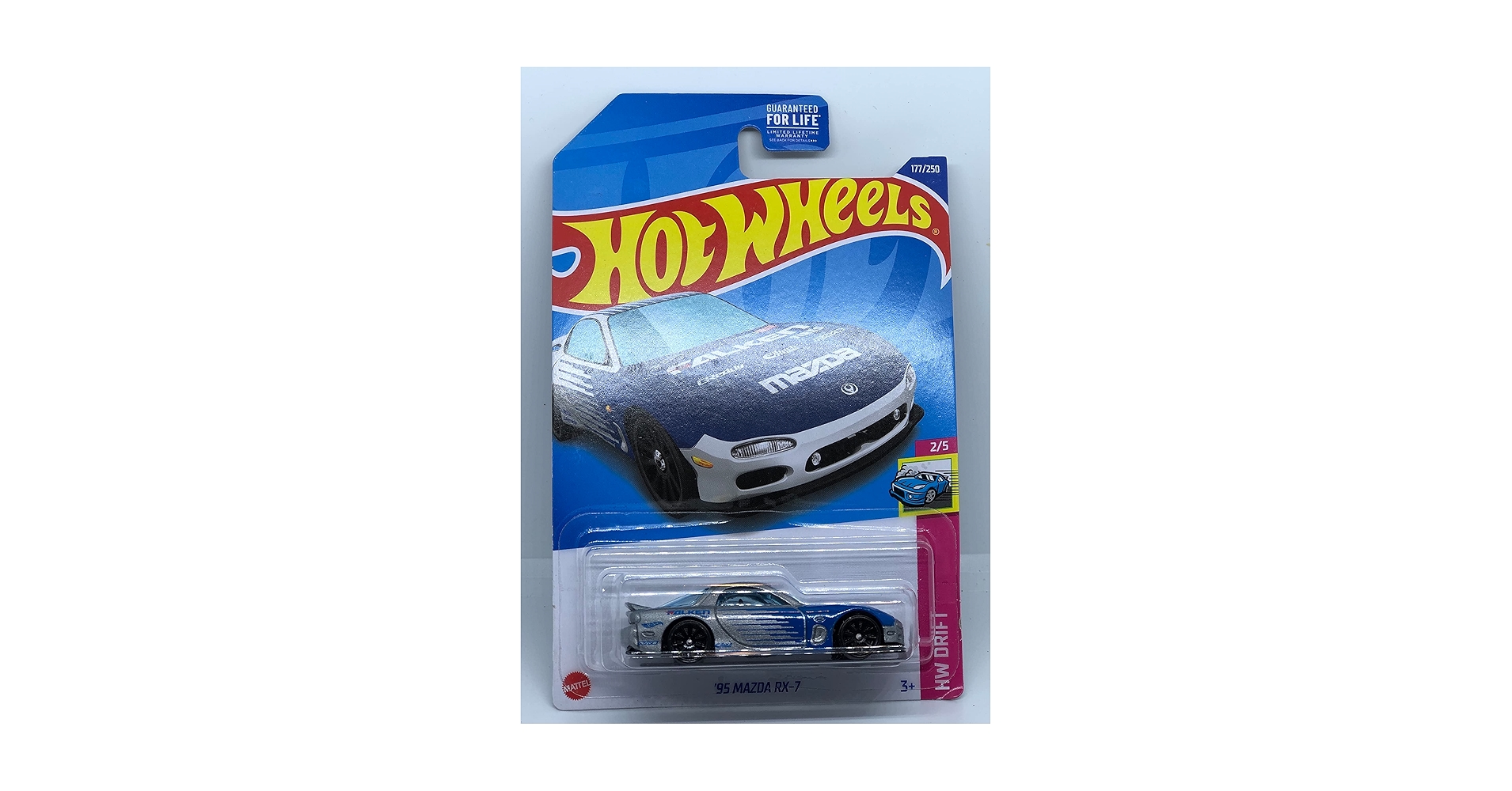 Mua Hot Wheels - ´95 Mazda RX-7 - HW Drift 2/5 - HCX62 - Short Card - Falken - GReddy - Formula