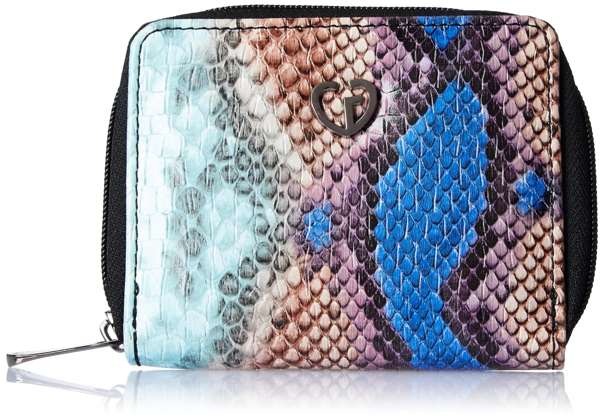 caprese Hilda Women’s Zip Around Wallet, Small | Snake Print Faux Leather Wallet with Zip Closure | Single Compartment & Card Slots | Elegant Design for Casual & Special Occasions-picture-39