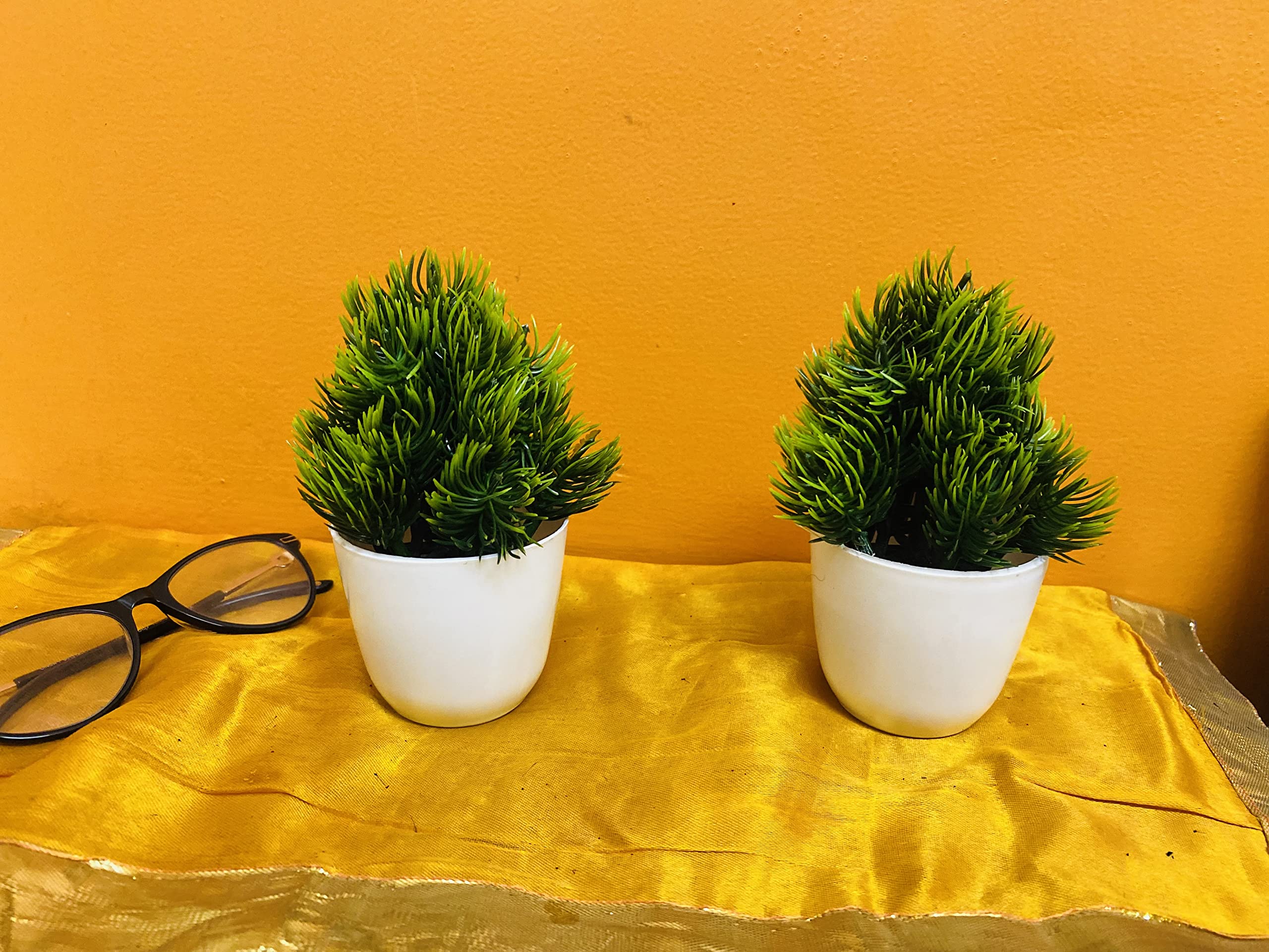 Ryme Artificial Wild Grass Plant with Pot for Home and Office Decoration (Set of 2, 2), Green (B09RMSV2KG) Amazon Price History, Amazon Price Tracker