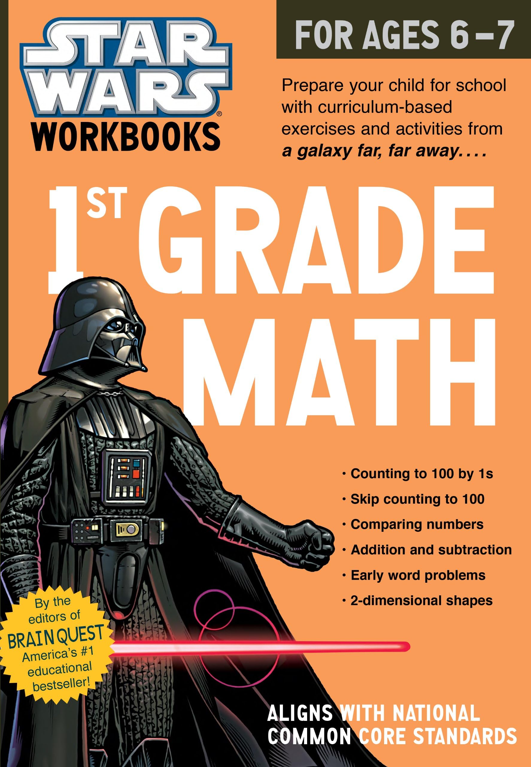 Star Wars Workbook - Grade 1 Math!