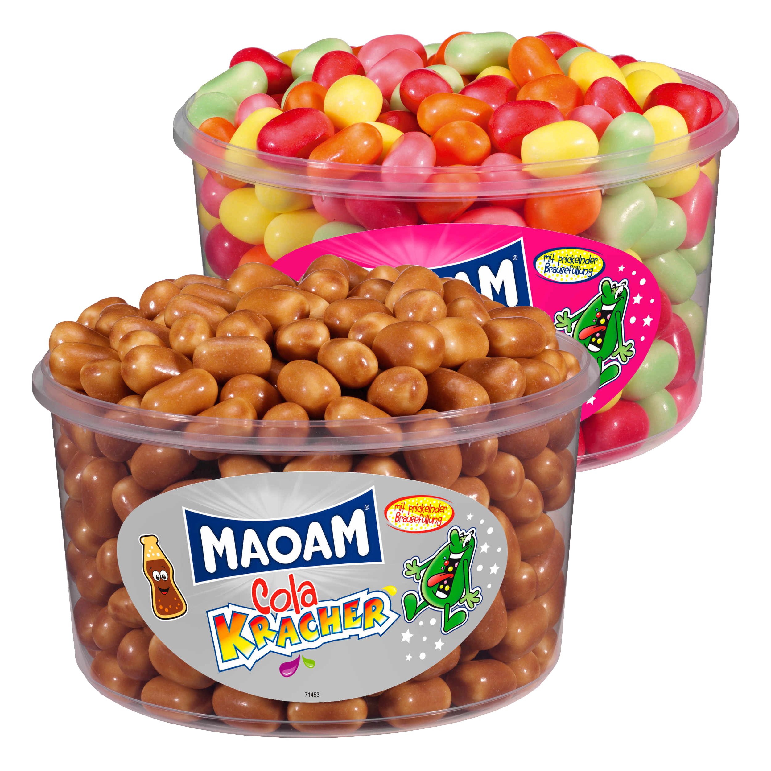 HARIBO Maoam 2er Set Cola/Frucht Kracher Kombination