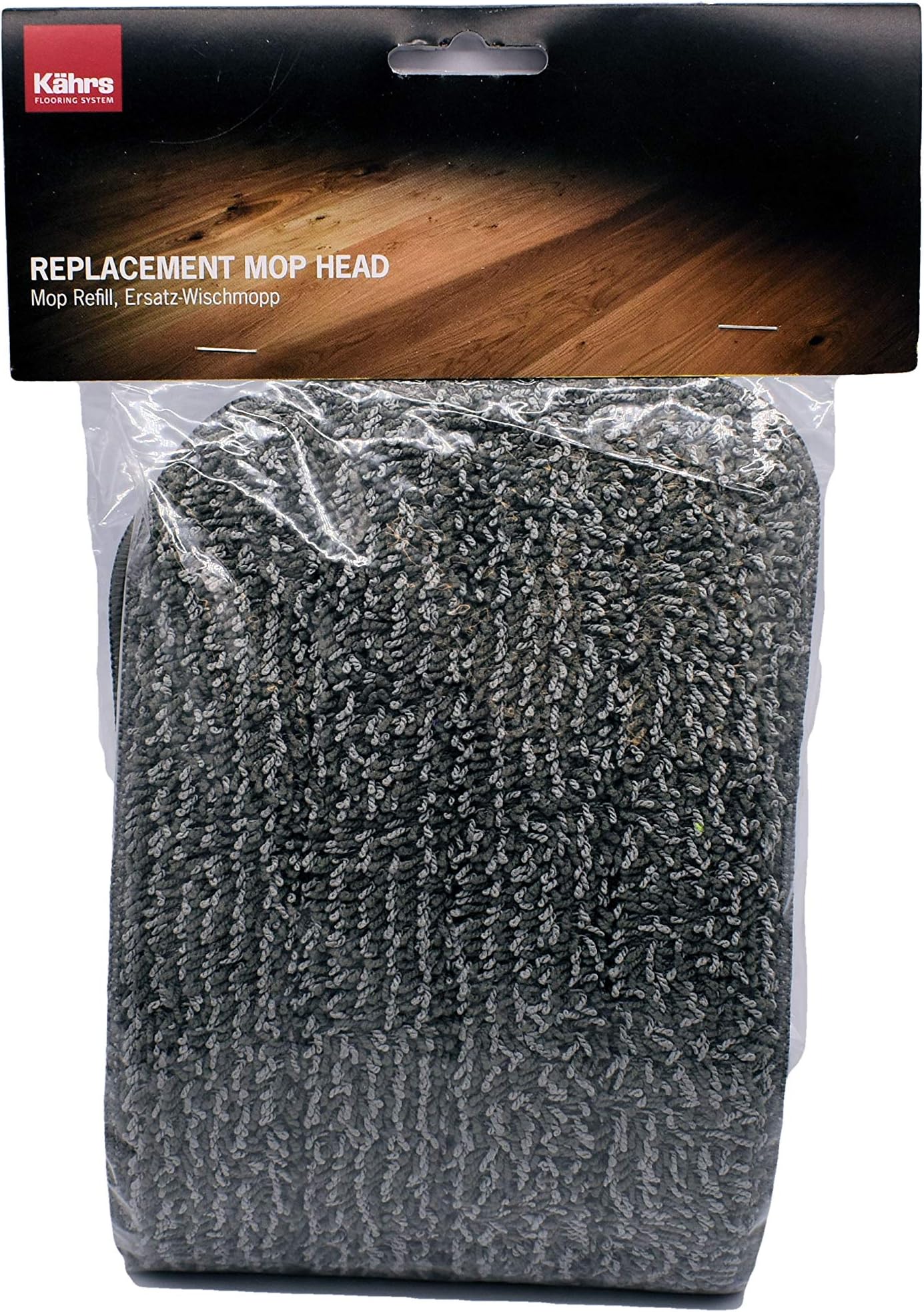 Microfiber Replacement Mop Head Pad Refill Grey Floor Cleaner