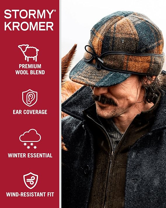 Stormy Kromer The Original Cap, Ottawa, Size 7 7/8