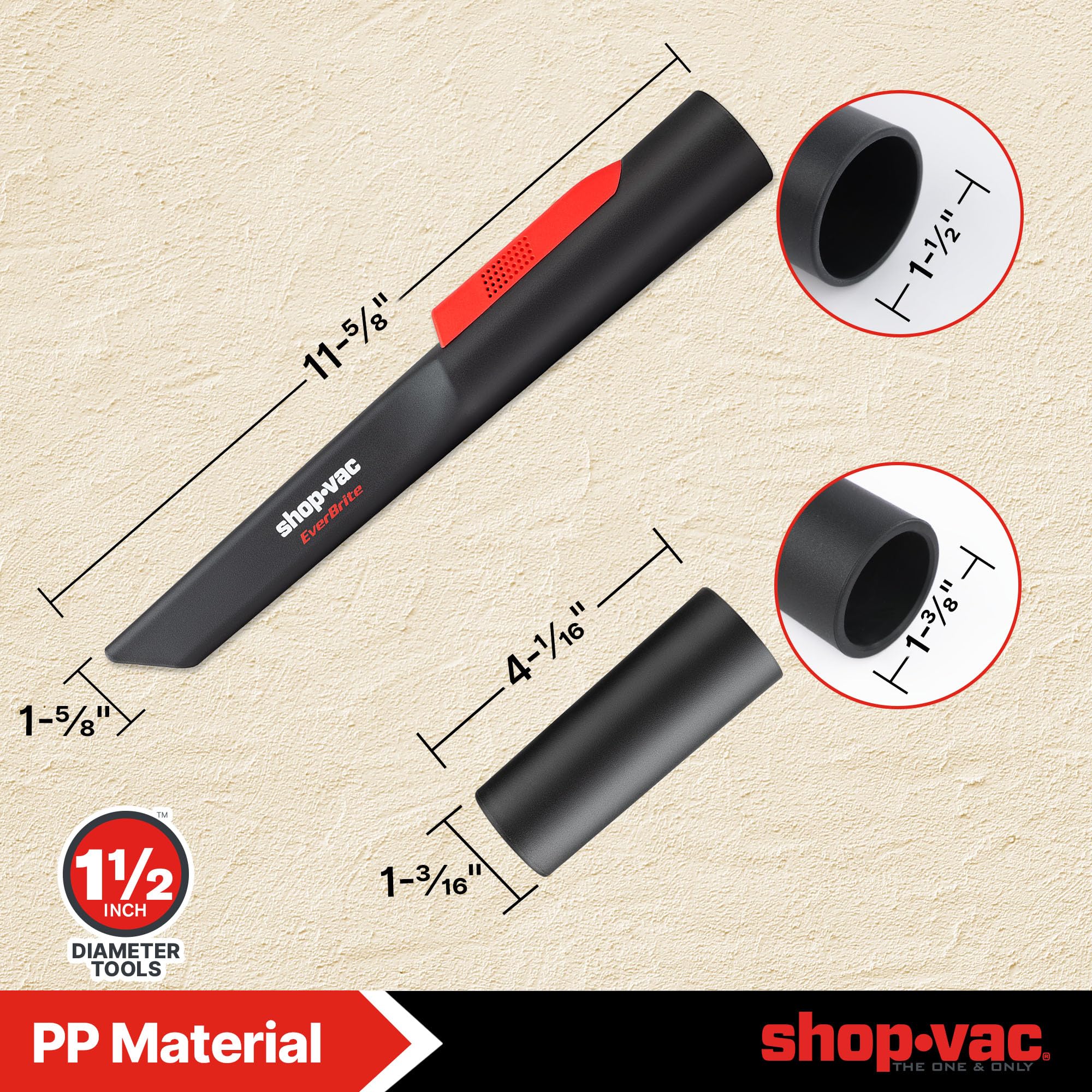 Nilfisk 147 0146 500 Suction Accessory, Black