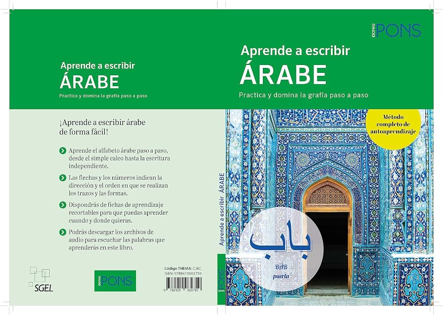 Portada de Aprende a escribir árabe