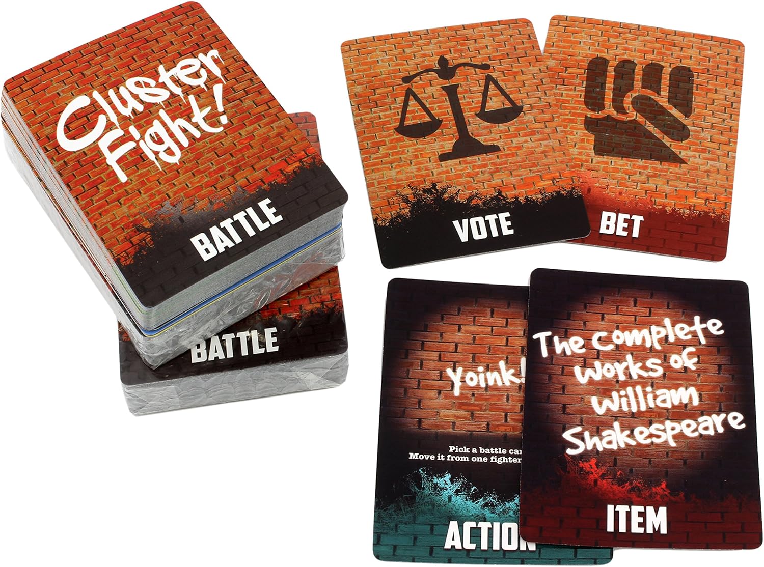 Cluster Fight Party Game As Seen and Funded Fully on Kickstarter